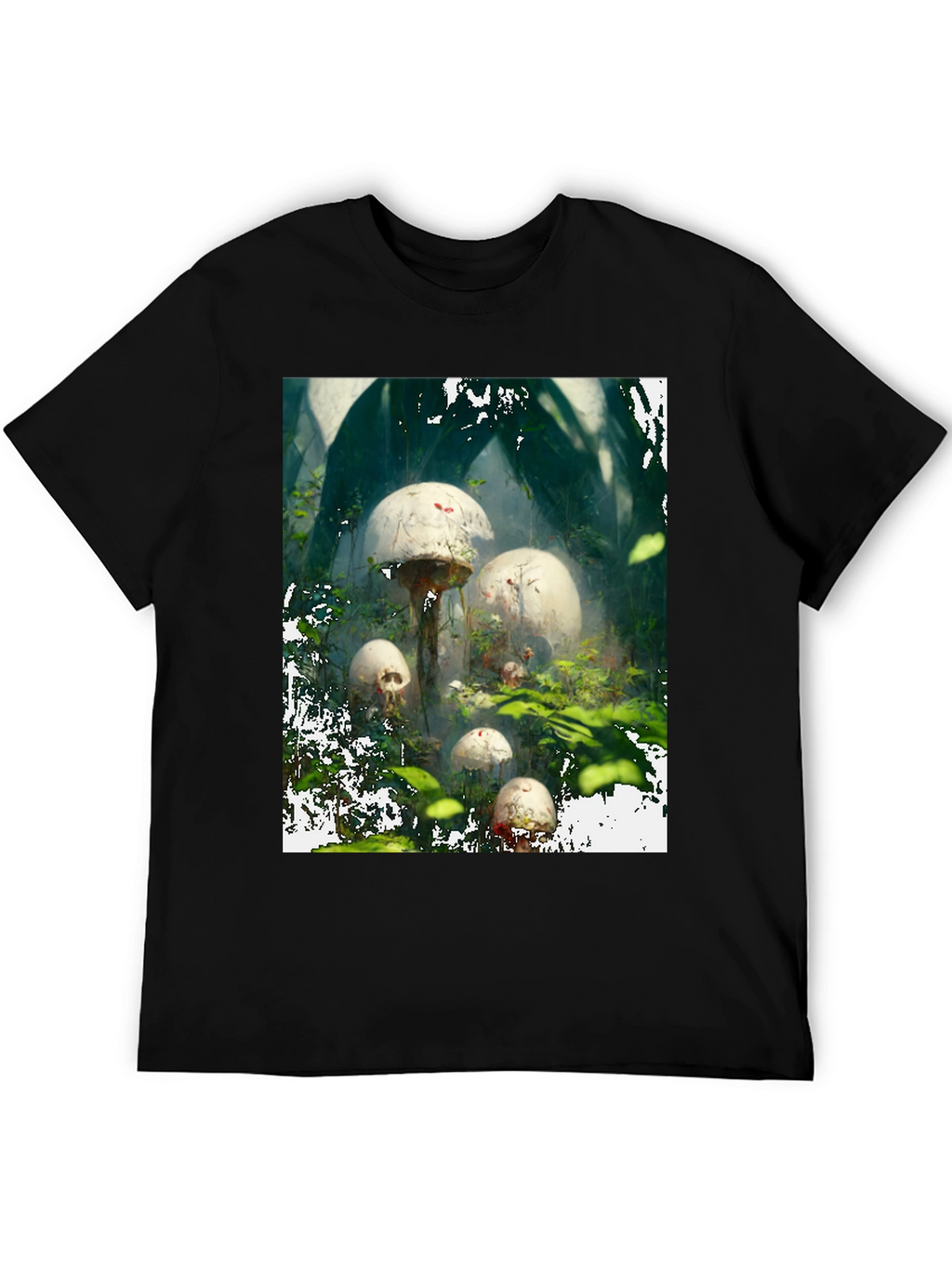 Mushroom Skull Forest Tee