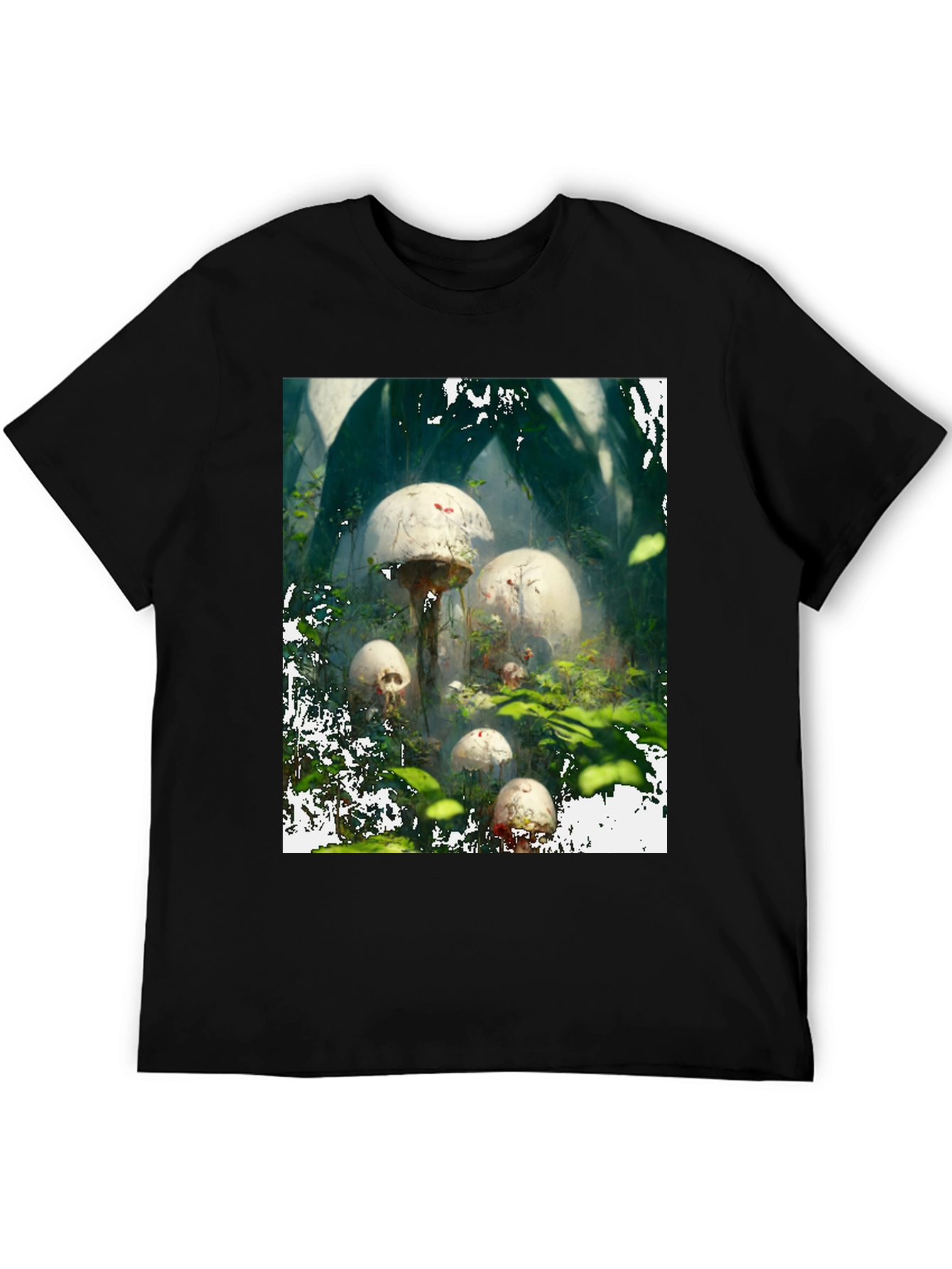 Mushroom Skull Forest Tee