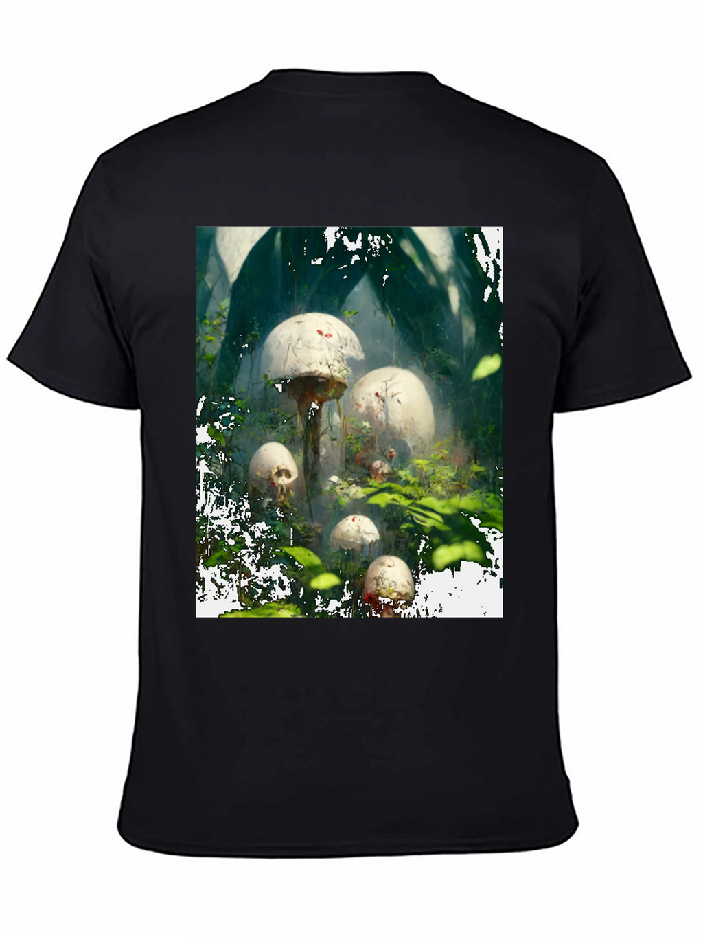 Mushroom Skull Forest Tee