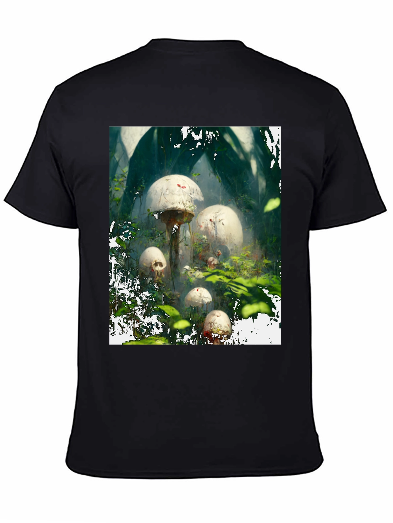 Mushroom Skull Forest Tee