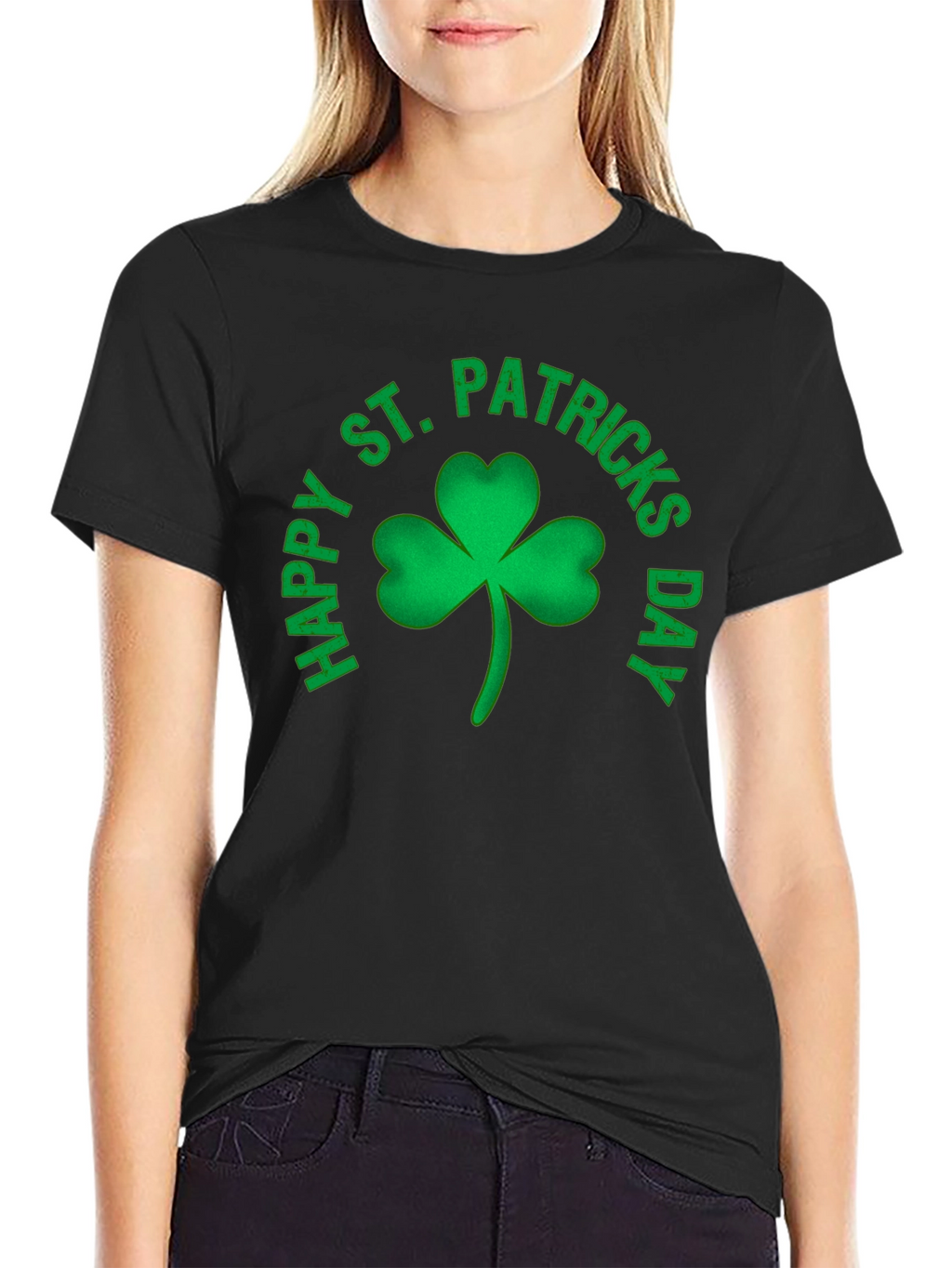 St. Patricks Day Shamrock Graphic Tee