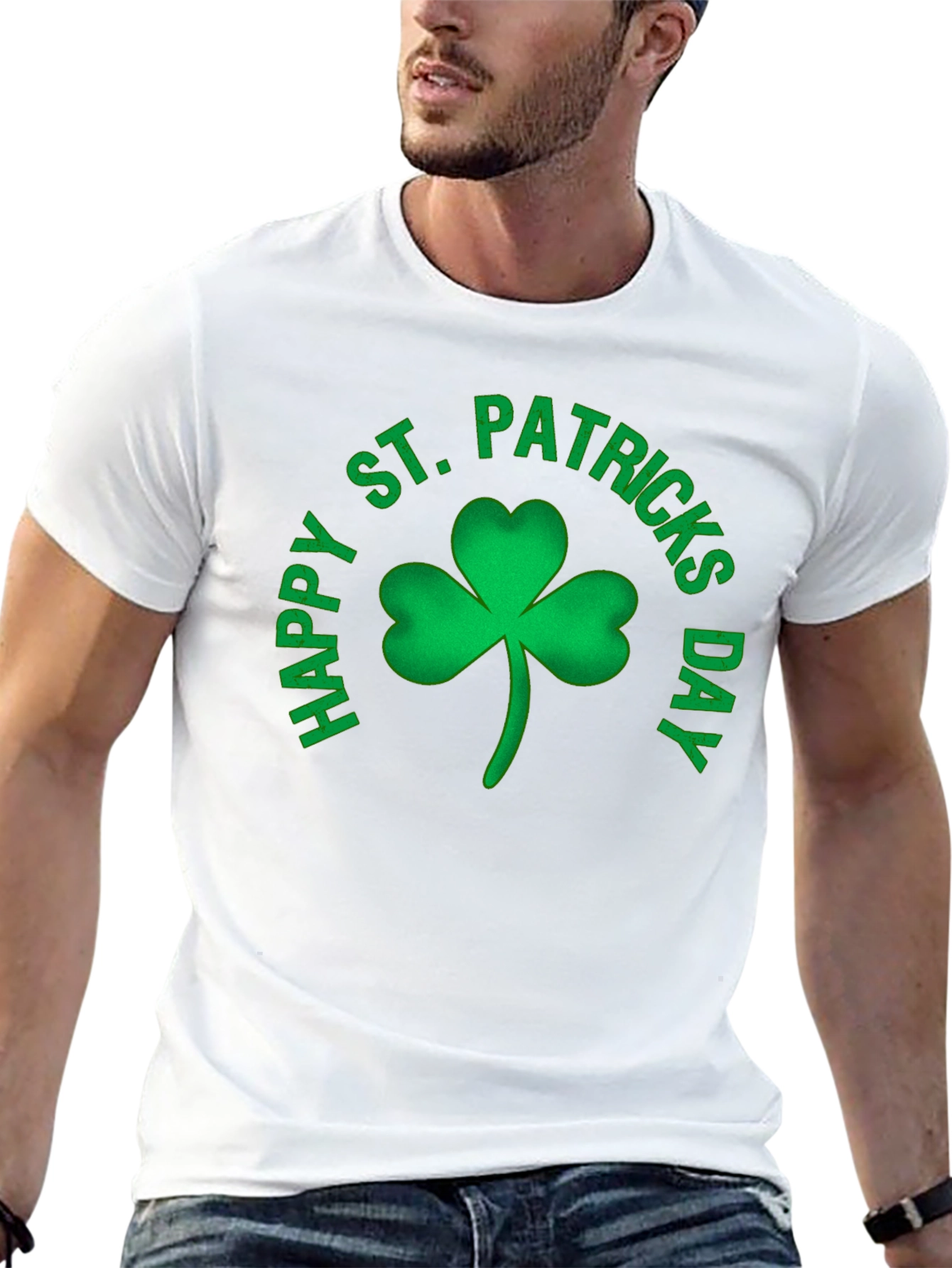 St. Patricks Day Shamrock Graphic Tee