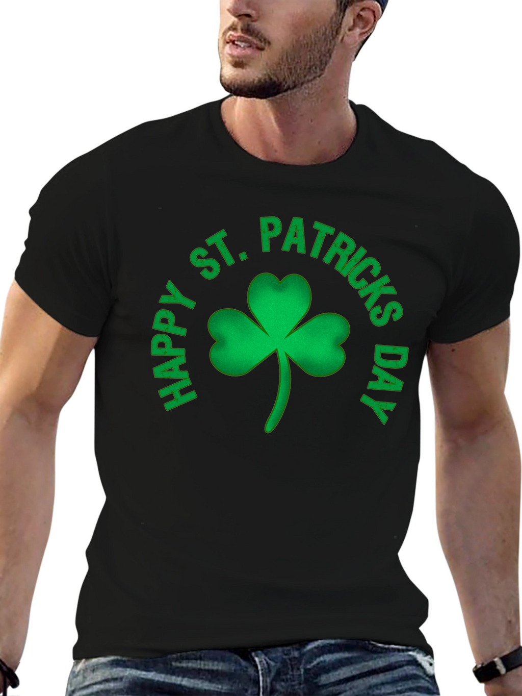St. Patricks Day Shamrock Graphic Tee