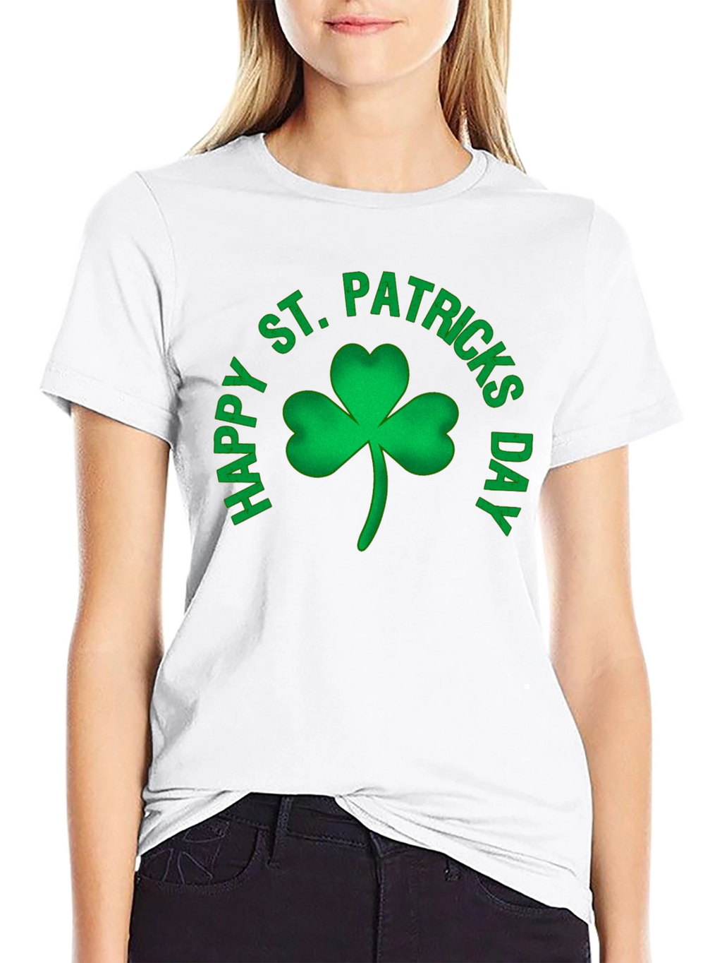 St. Patricks Day Shamrock Graphic Tee