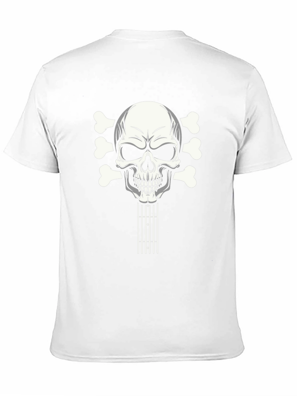 Skull Guitar T-Shirt - Rocker Style Tee