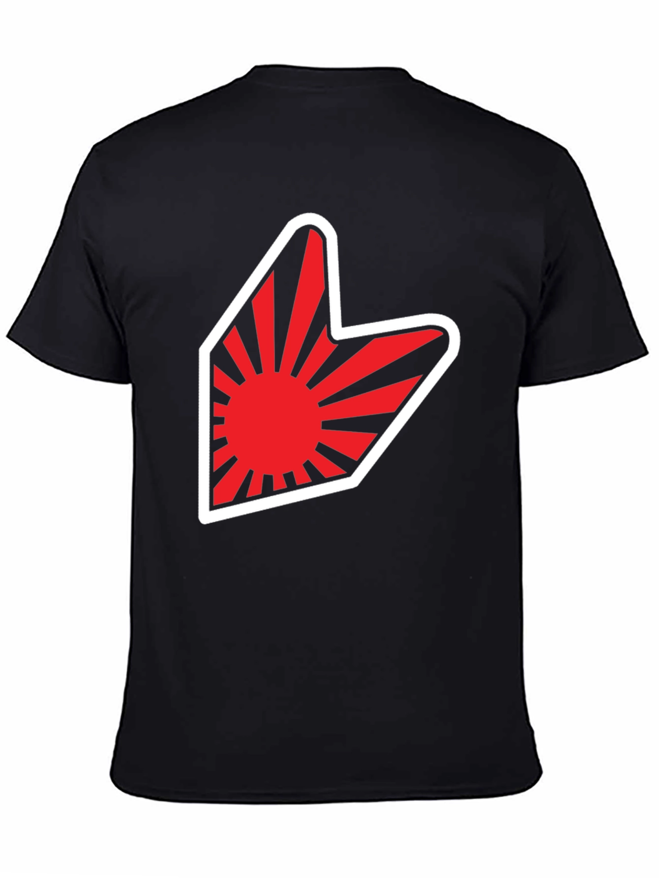 Red Sun Arrow Graphic T-Shirt