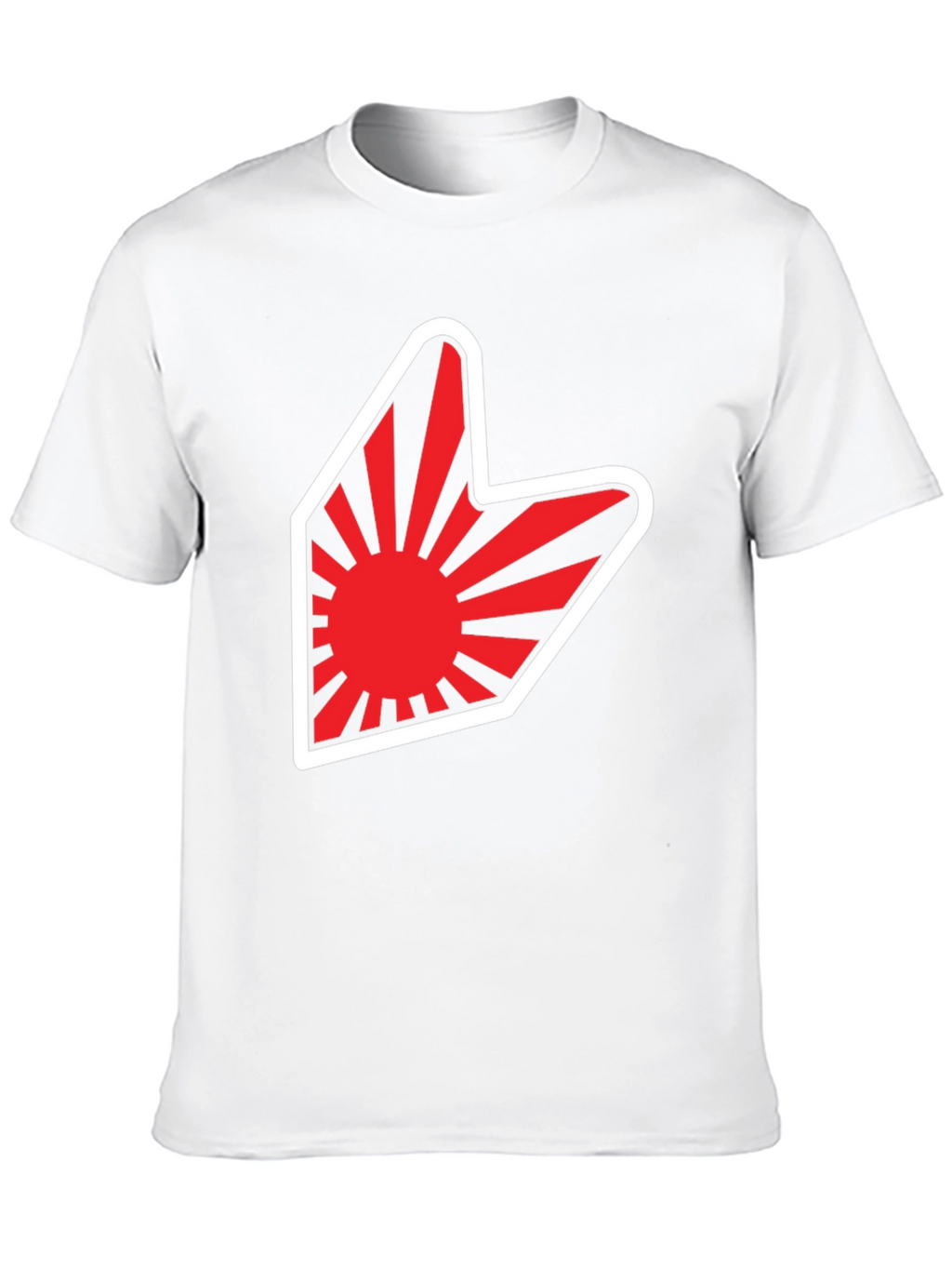 Red Sun Arrow Graphic T-Shirt