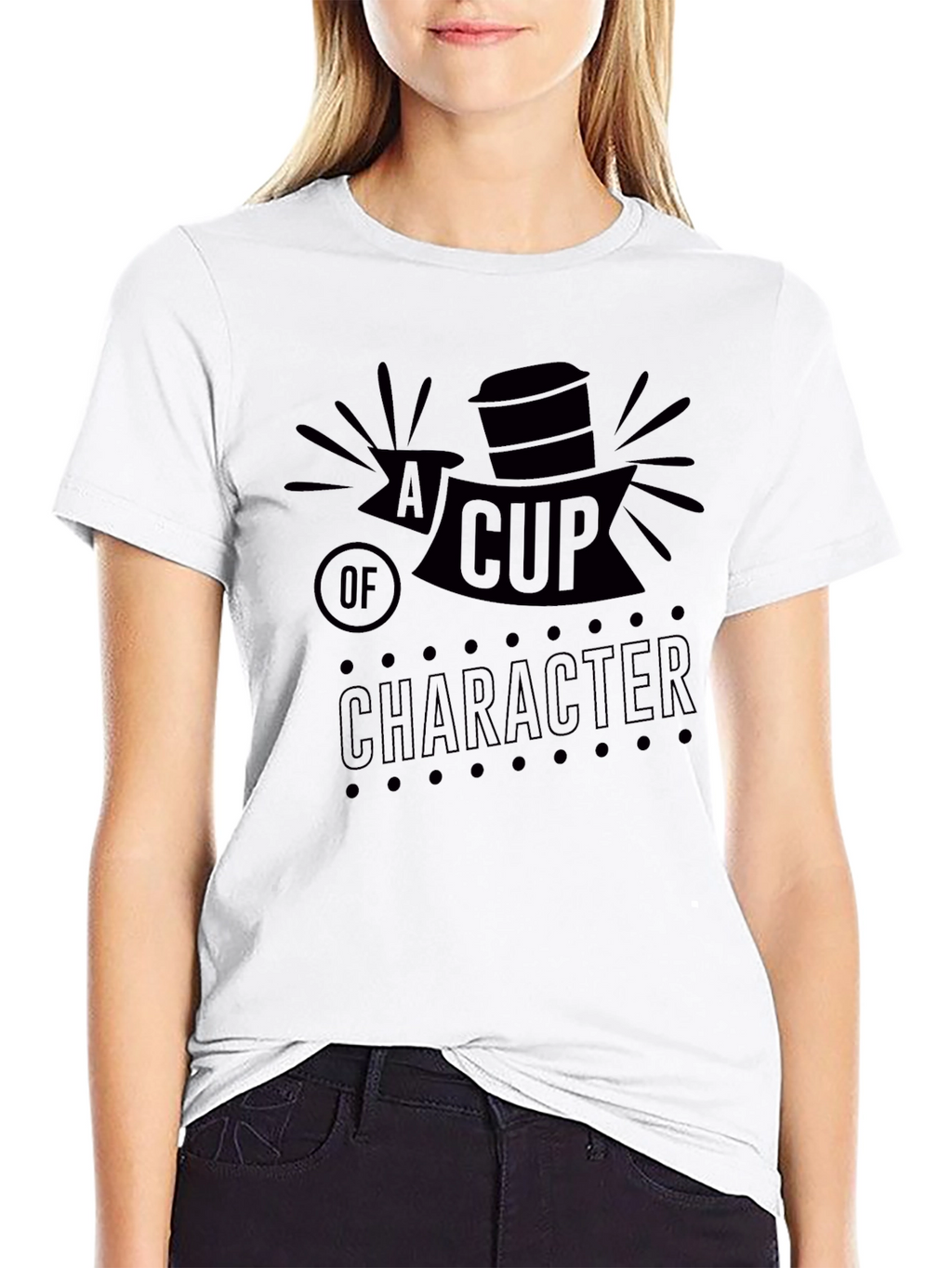 A Cup of Character Graphic T-Shirt