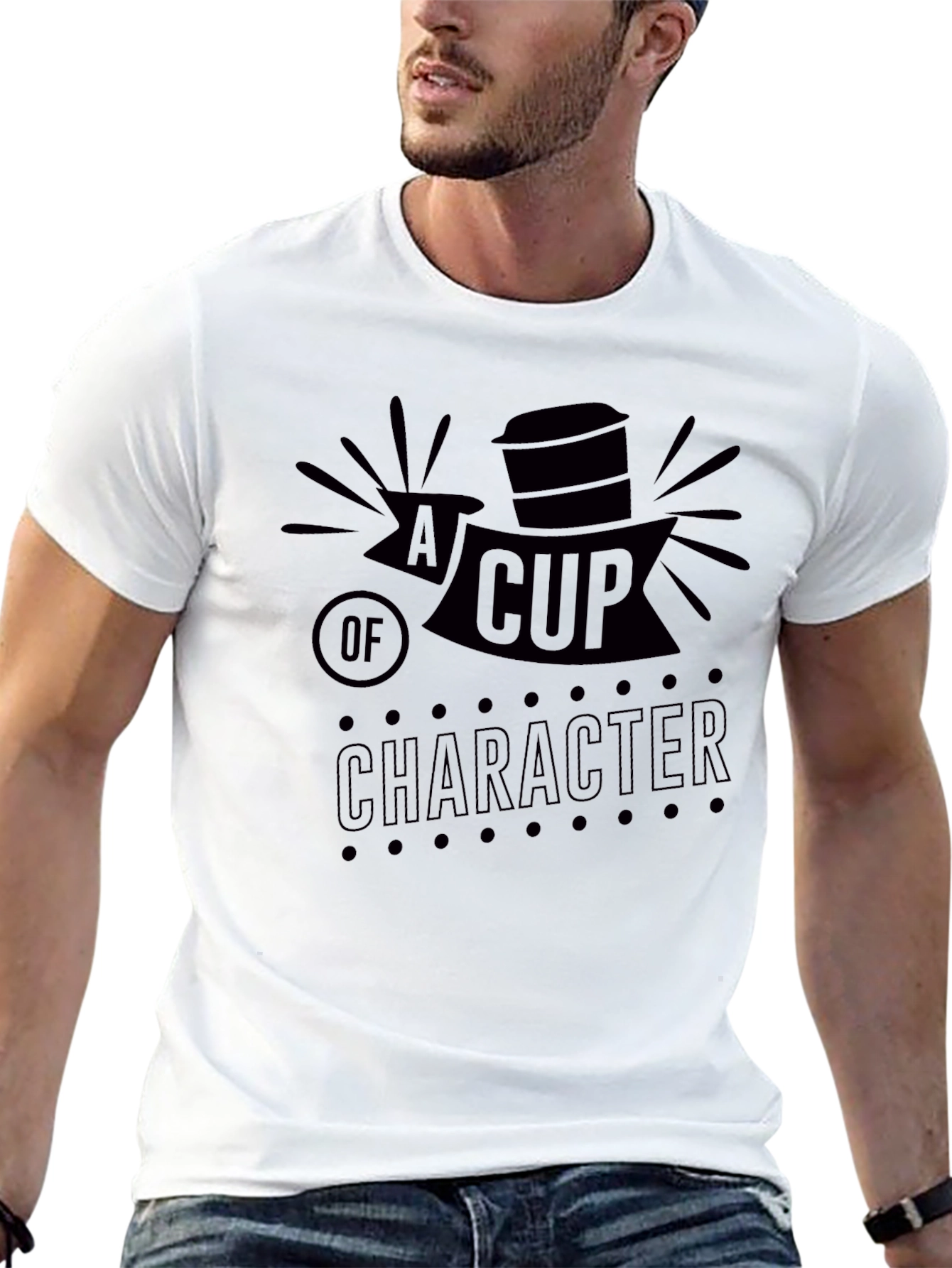 A Cup of Character Graphic T-Shirt