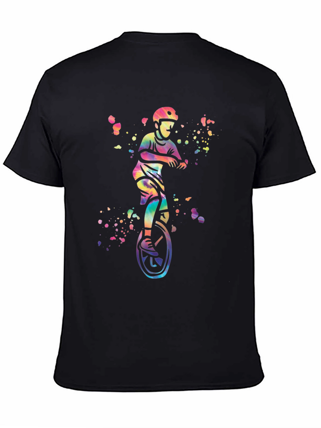 Unicycle Watercolor Graphic Tee