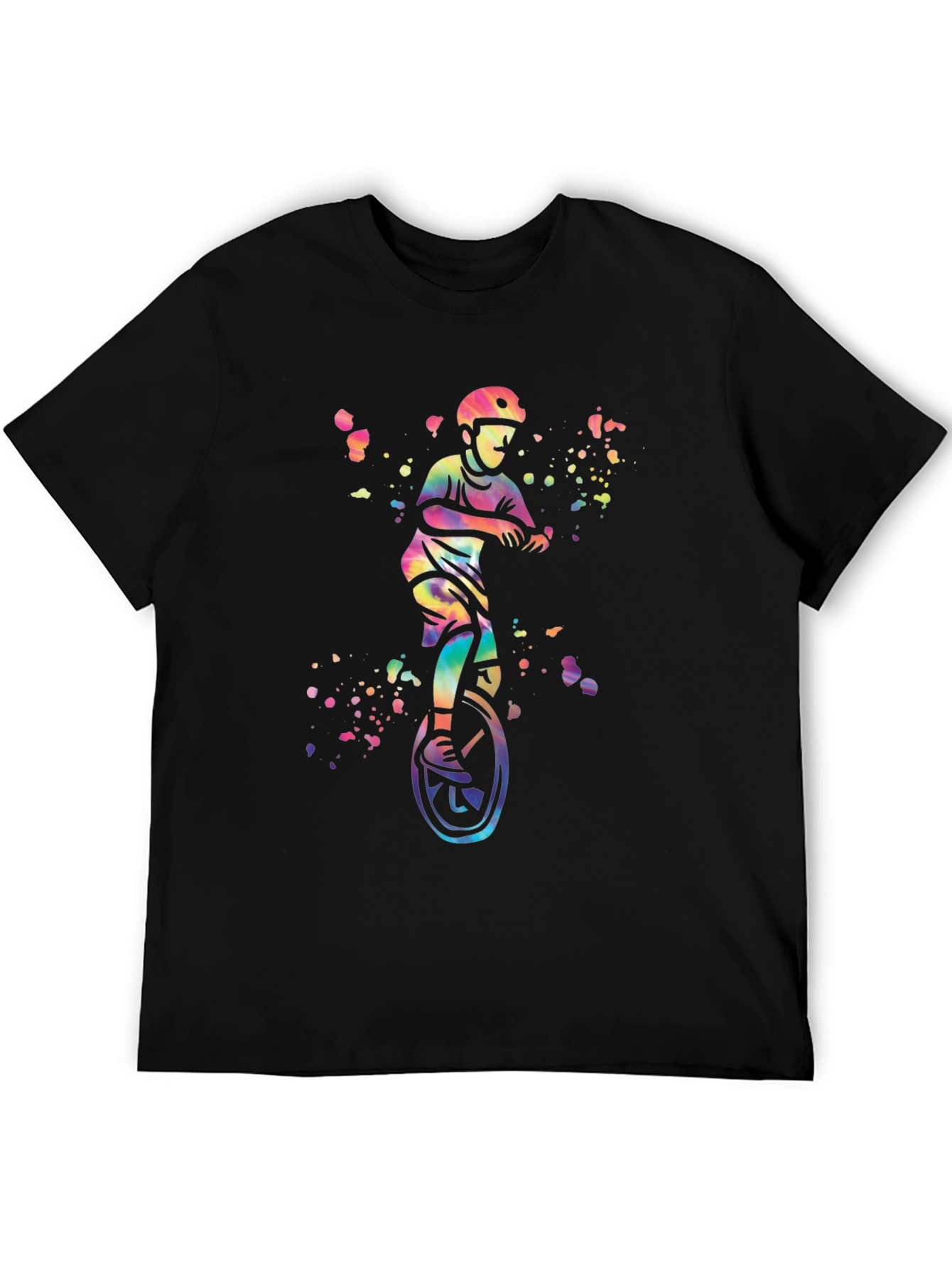 Unicycle Watercolor Graphic Tee