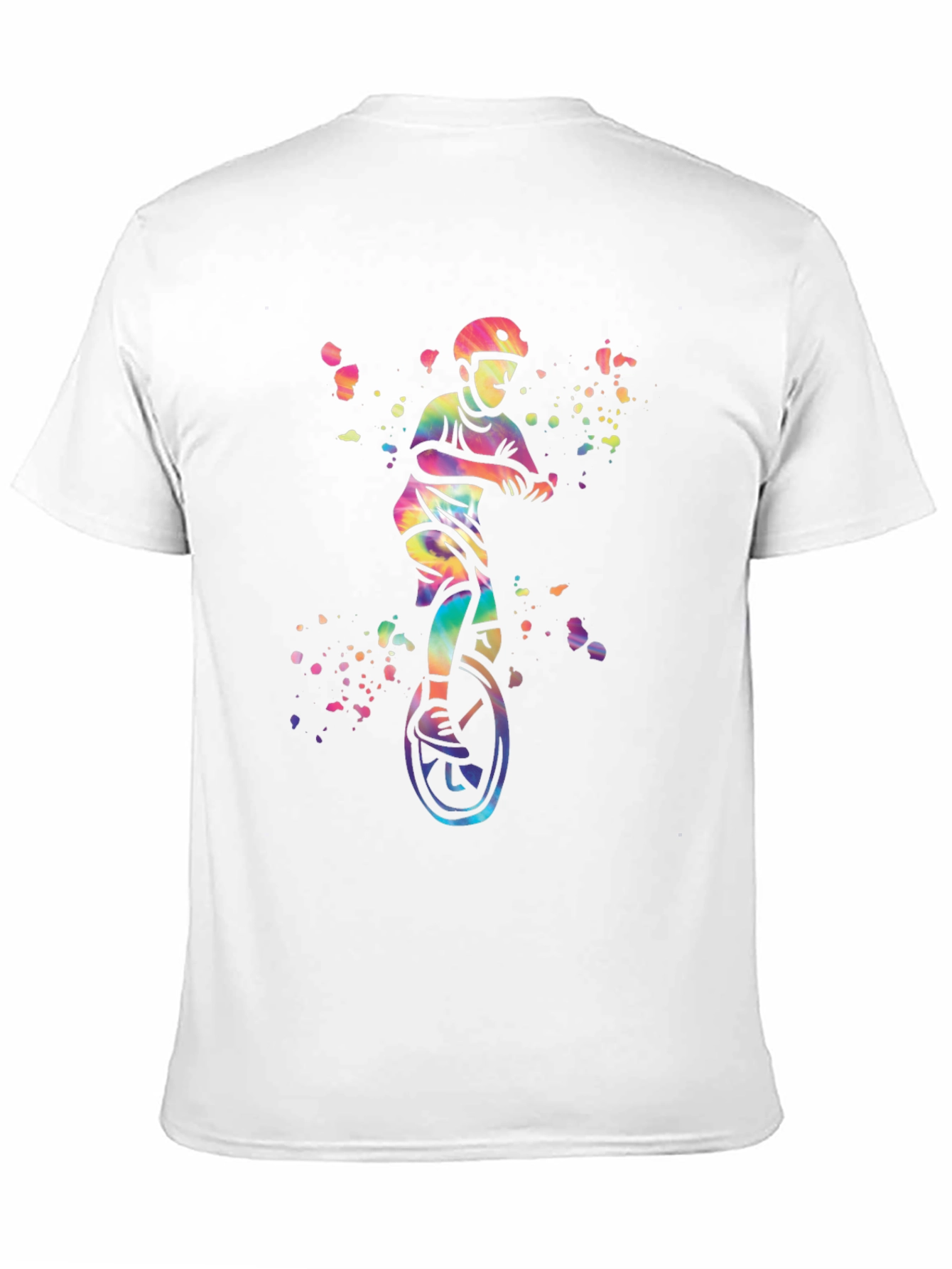 Unicycle Watercolor Graphic Tee