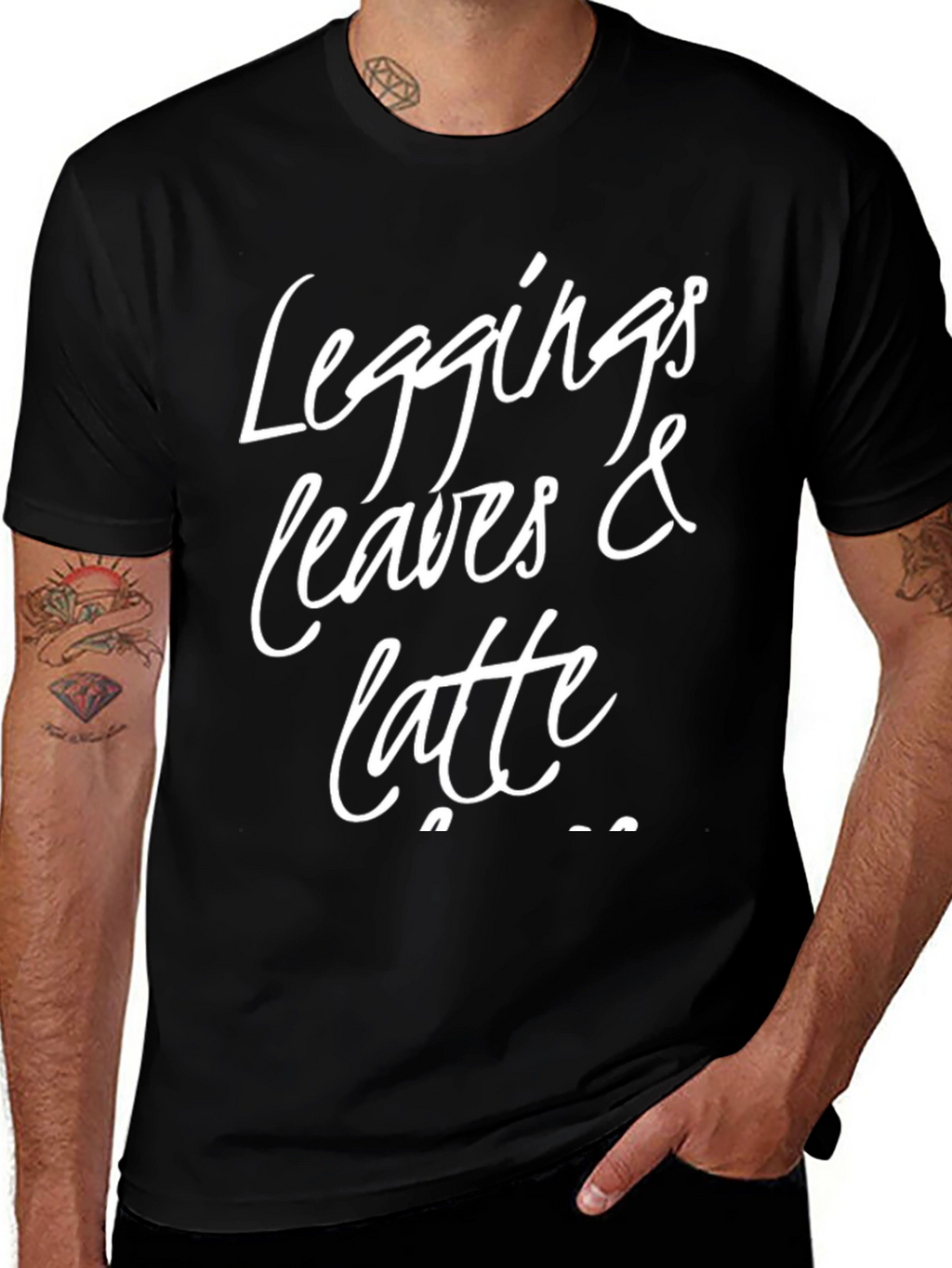 Leggings Leaves & Latte T-Shirt