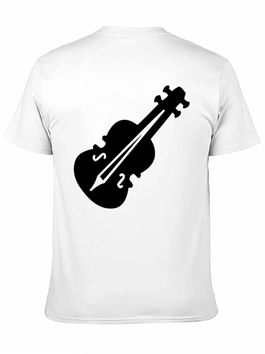 Violin Graphic Tee - Classic Music Lover Shirt