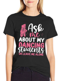 Dancing Students T-Shirt Ballet Teacher Tee