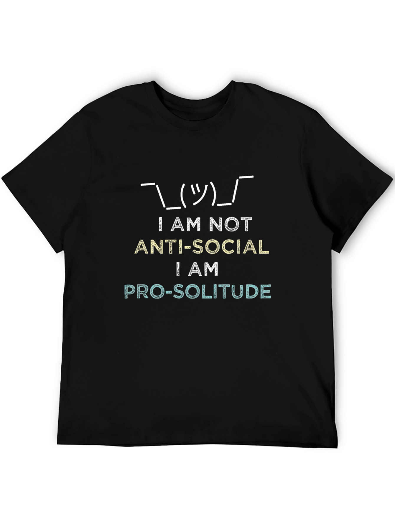 Anti-Social / Pro-Solitude Graphic T-Shirt