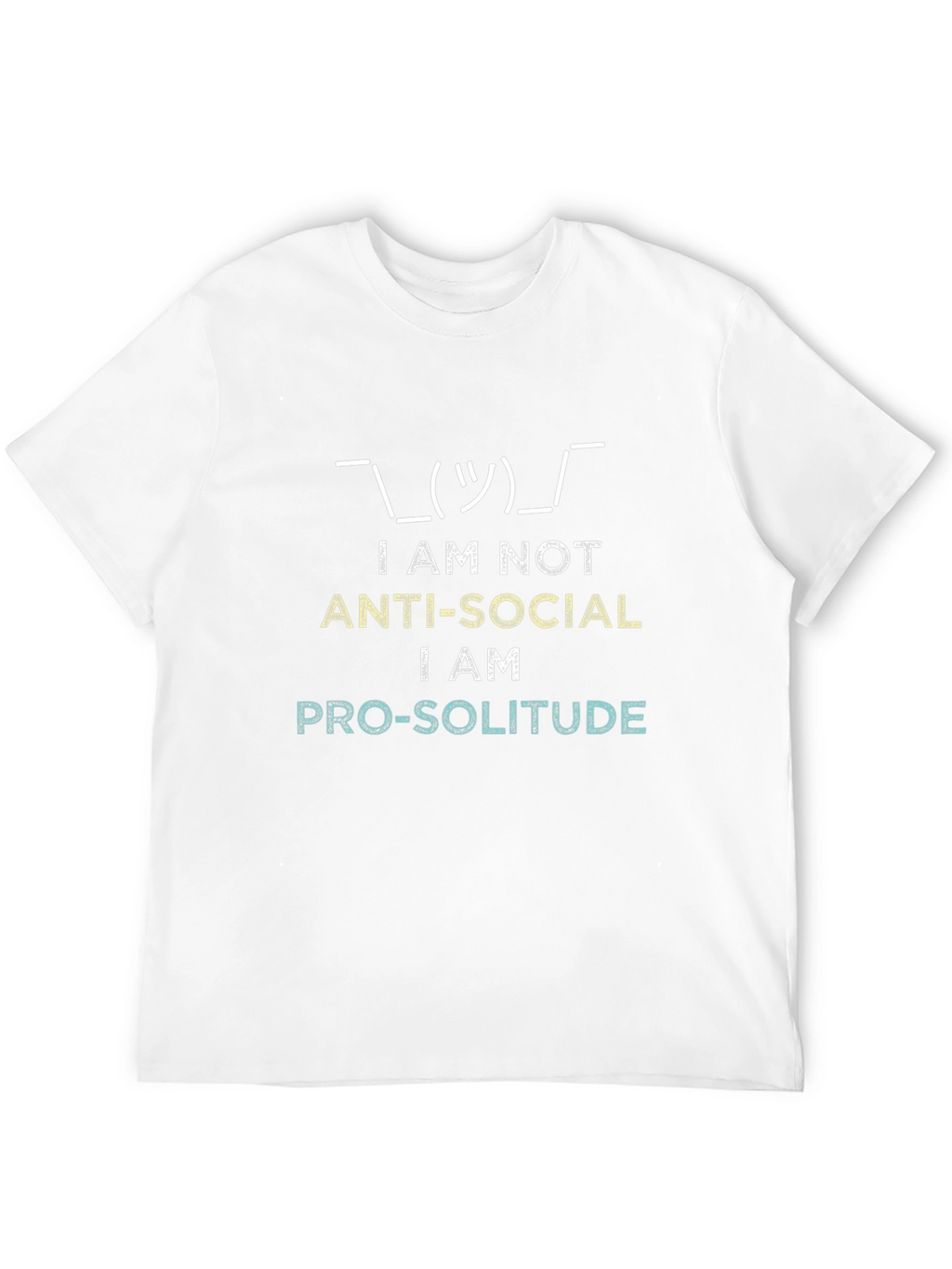 Anti-Social / Pro-Solitude Graphic T-Shirt
