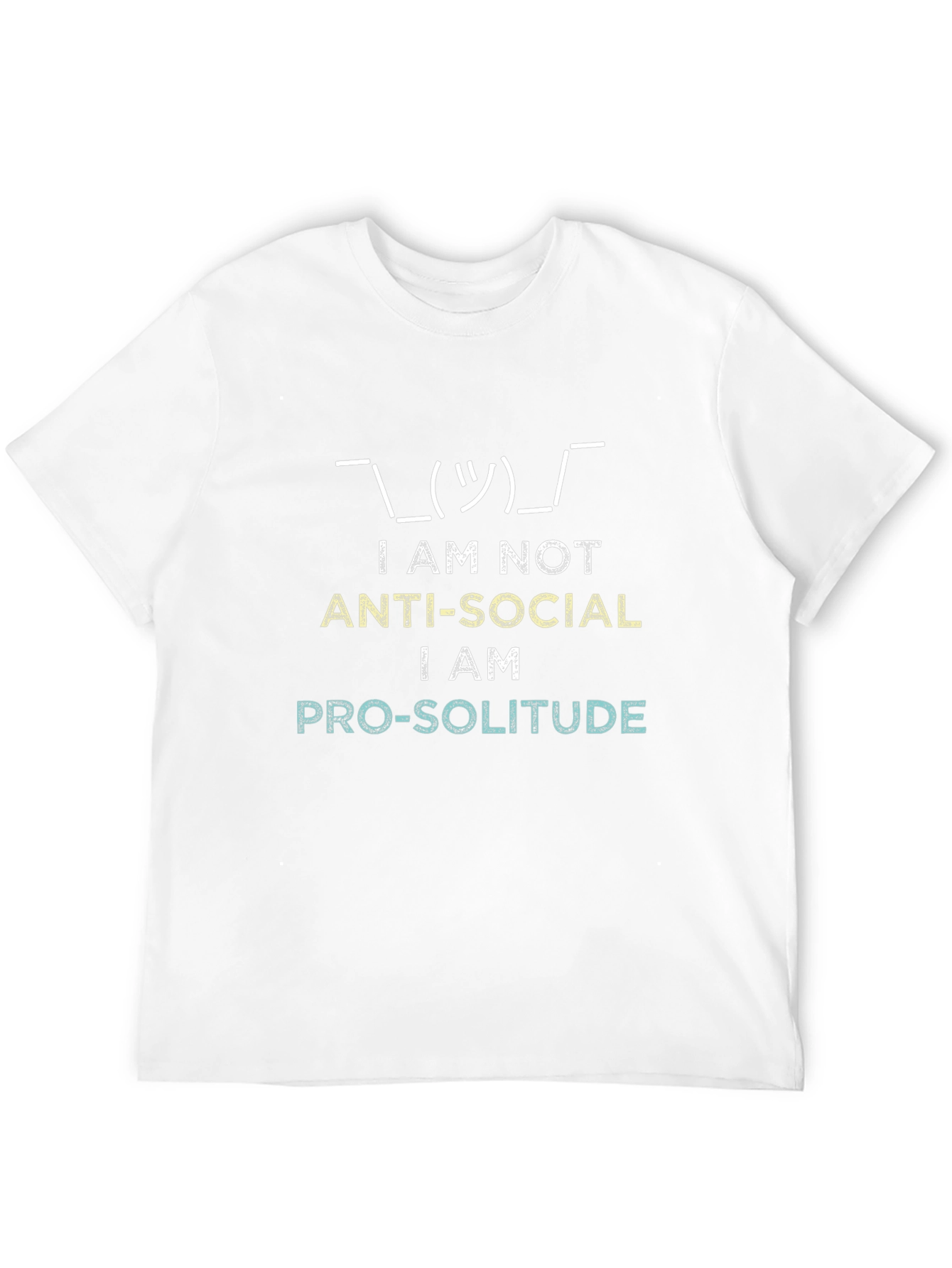 Anti-Social / Pro-Solitude Graphic T-Shirt