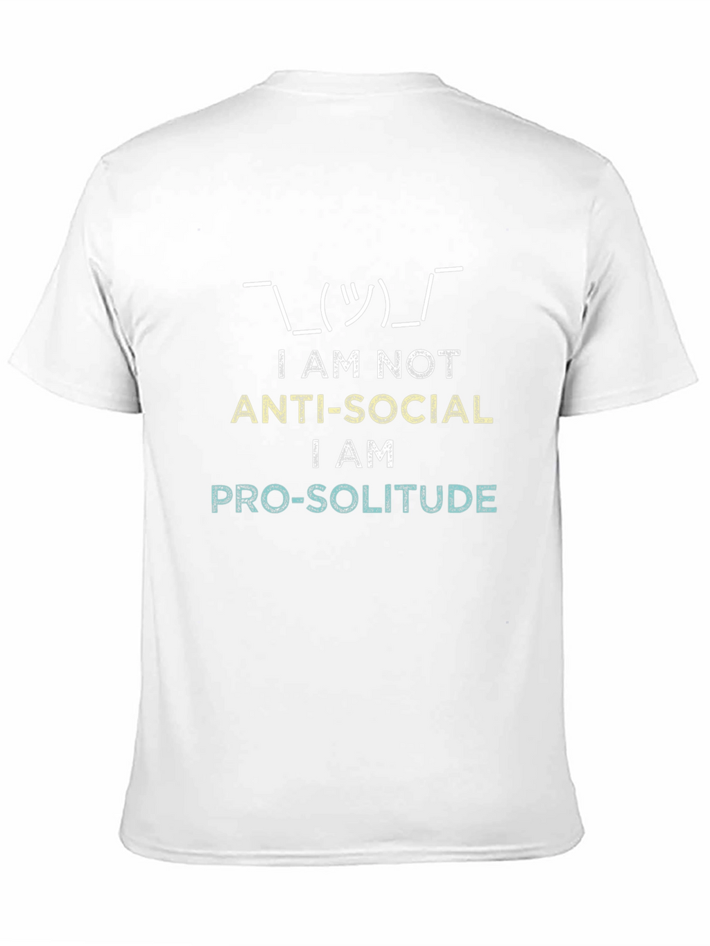 Anti-Social / Pro-Solitude Graphic T-Shirt