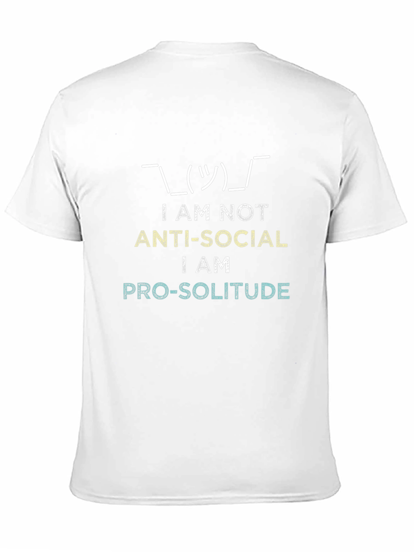 Anti-Social / Pro-Solitude Graphic T-Shirt