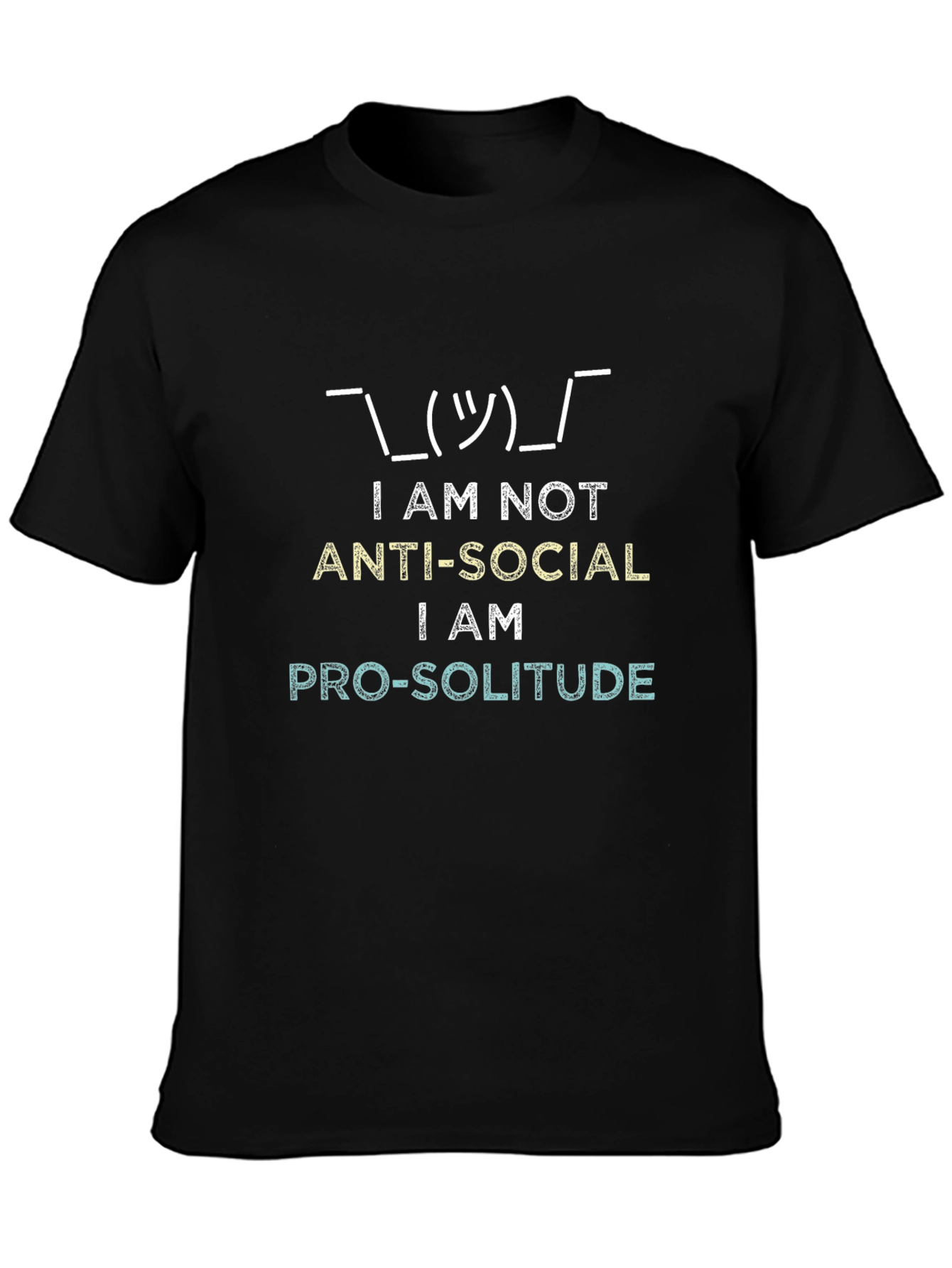 Anti-Social / Pro-Solitude Graphic T-Shirt