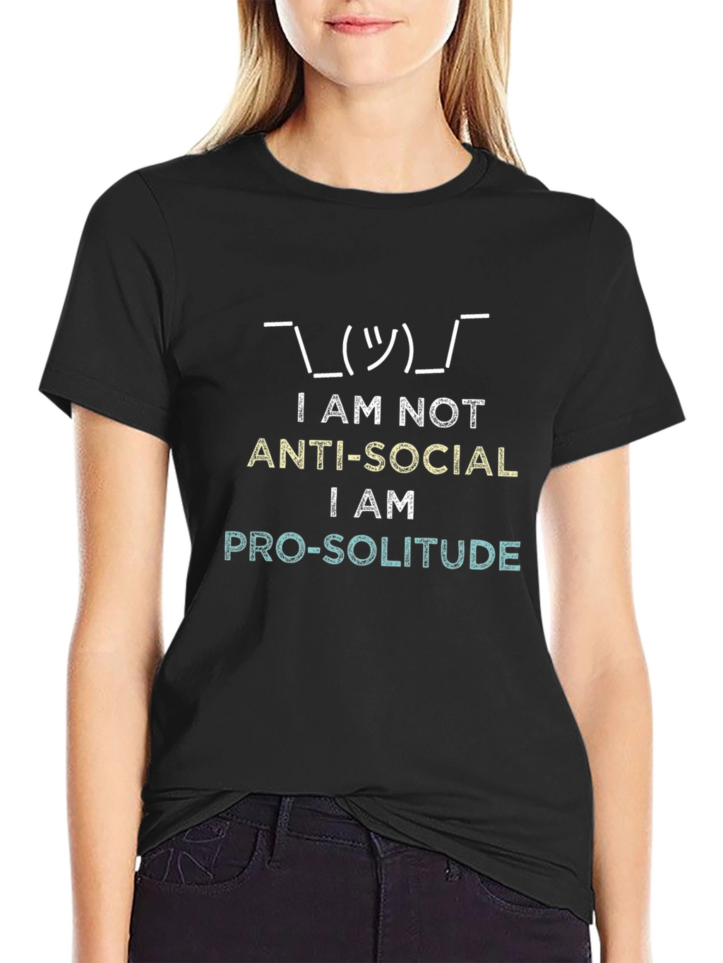 Anti-Social / Pro-Solitude Graphic T-Shirt