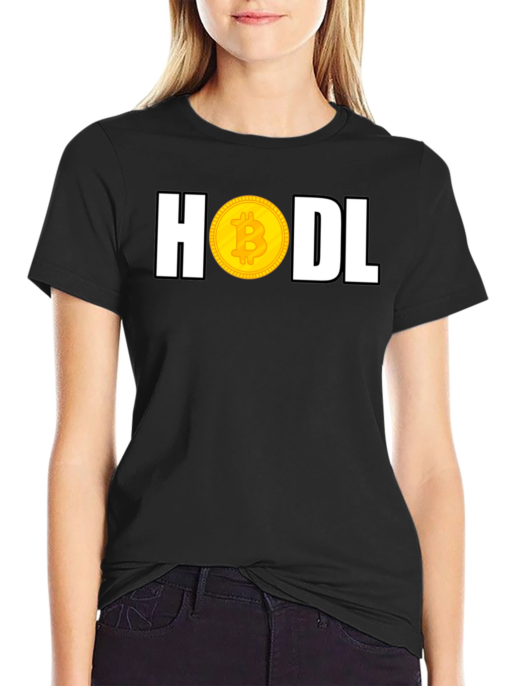 HODL Bitcoin T-Shirt Crypto Currency Tee