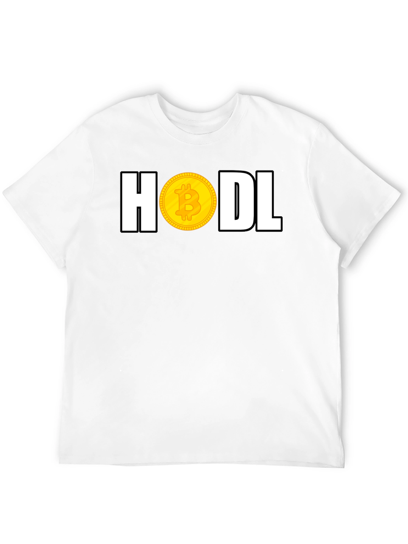 HODL Bitcoin T-Shirt Crypto Currency Tee