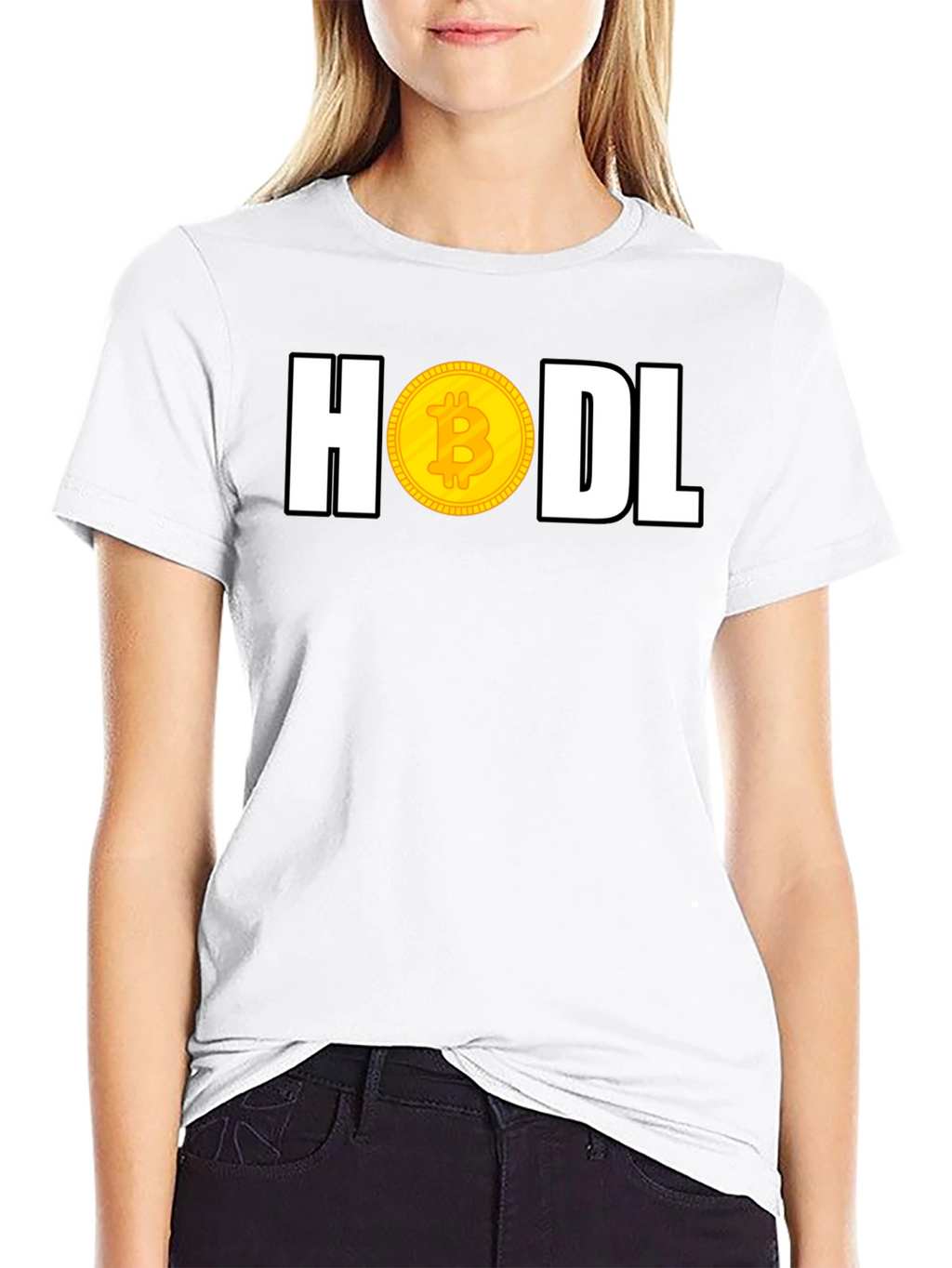 HODL Bitcoin T-Shirt Crypto Currency Tee