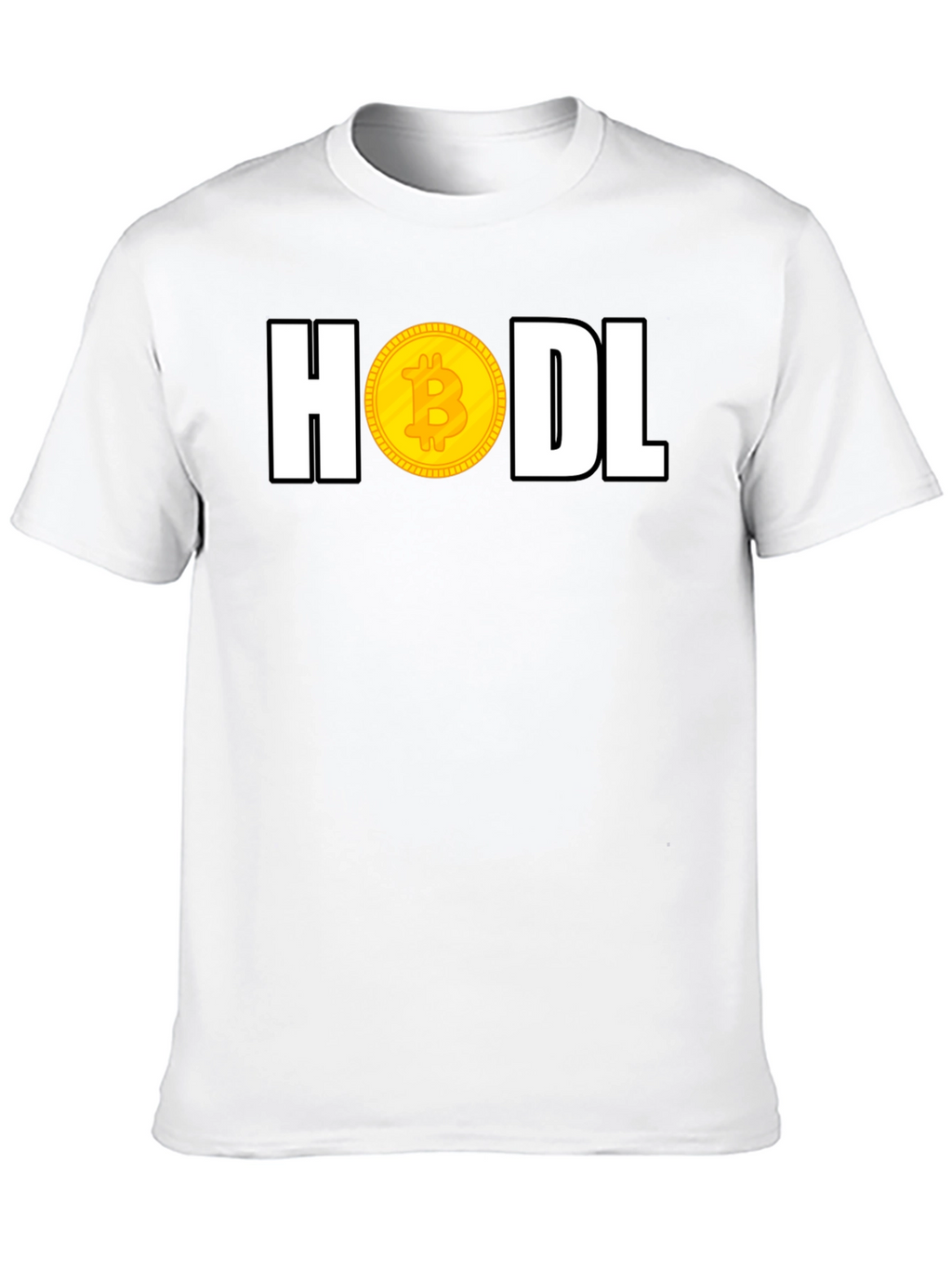 HODL Bitcoin T-Shirt Crypto Currency Tee