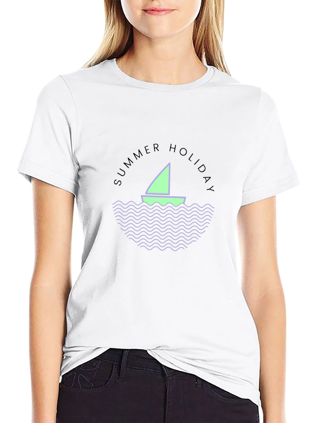 Summer Holiday Boat T-Shirt