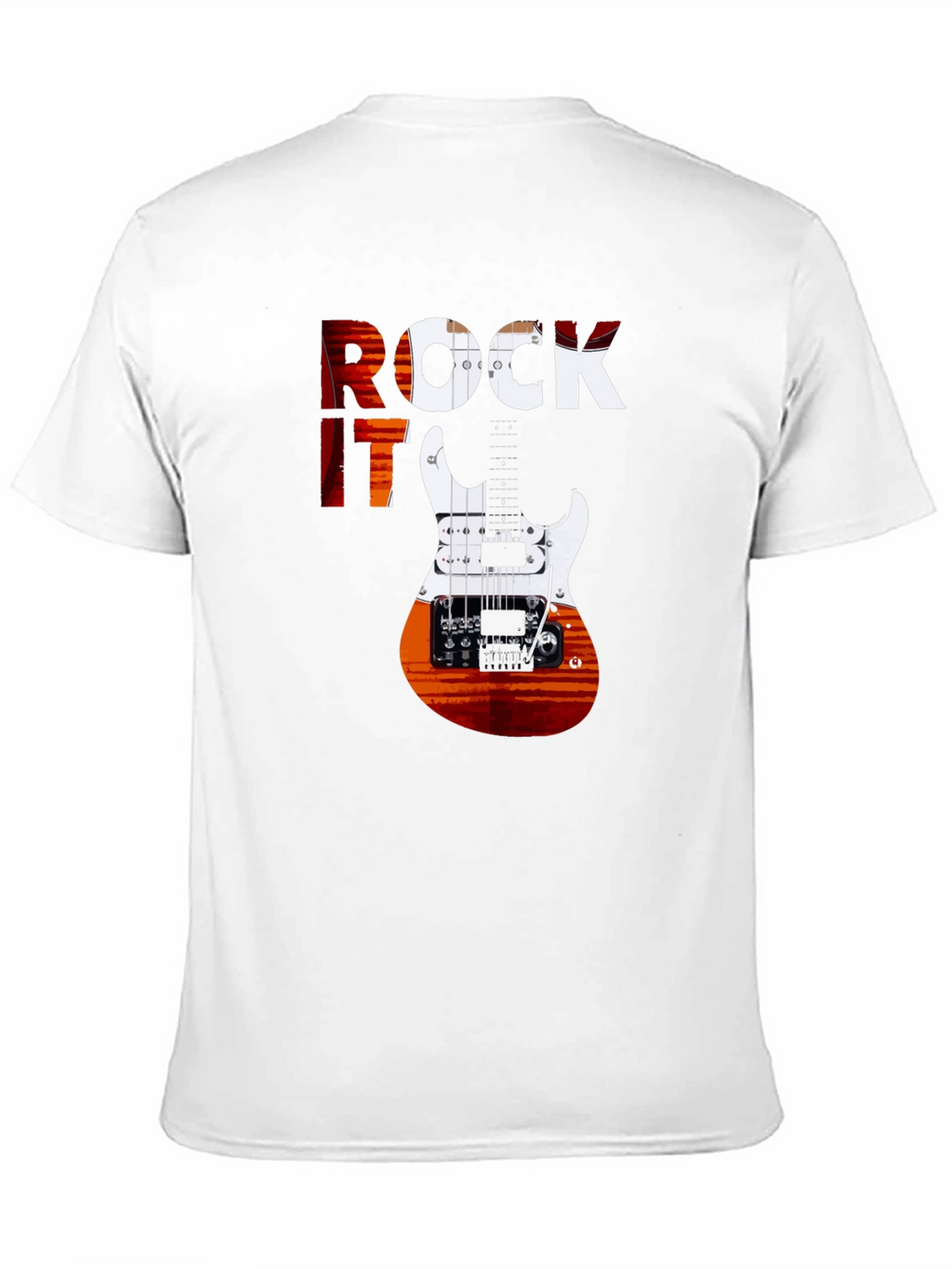 Rock It Guitar Graphic T-Shirt