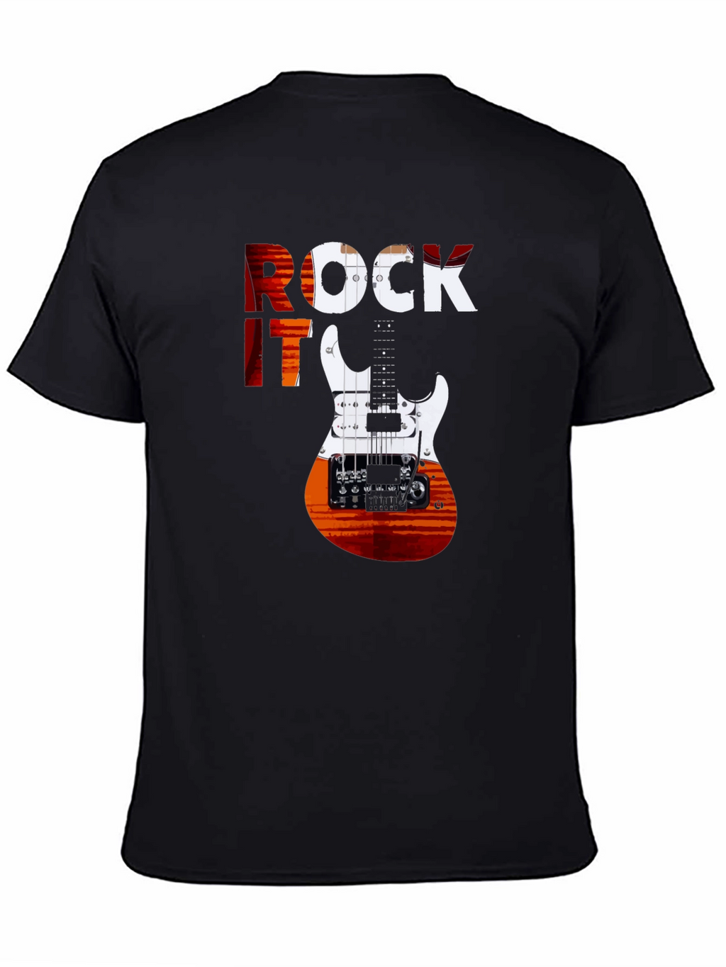 Rock It Guitar Graphic T-Shirt