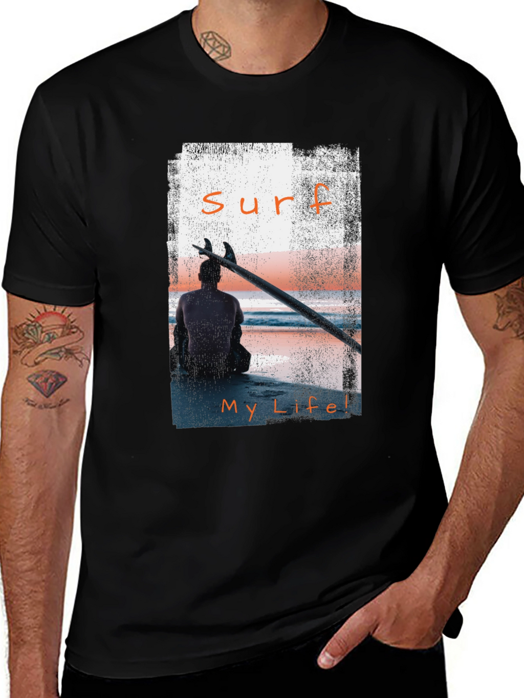 Surf My Life Mens T-Shirt