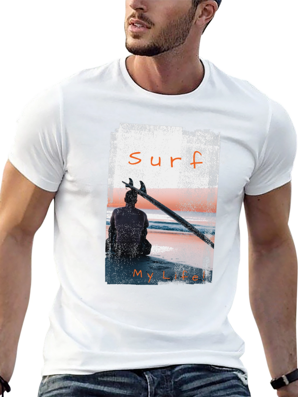 Surf My Life Mens T-Shirt