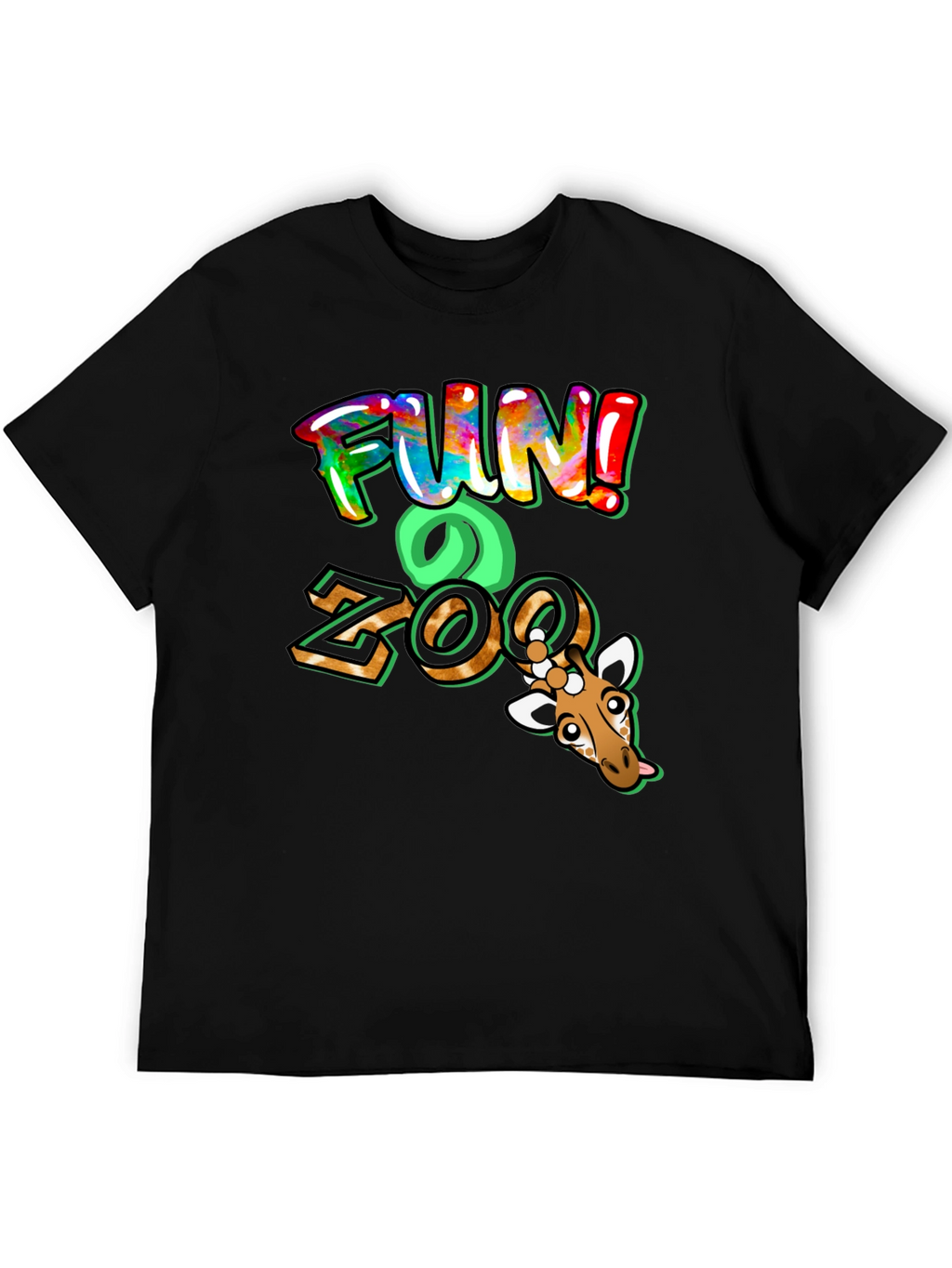 Fun Zoo Giraffe Graphic Tee