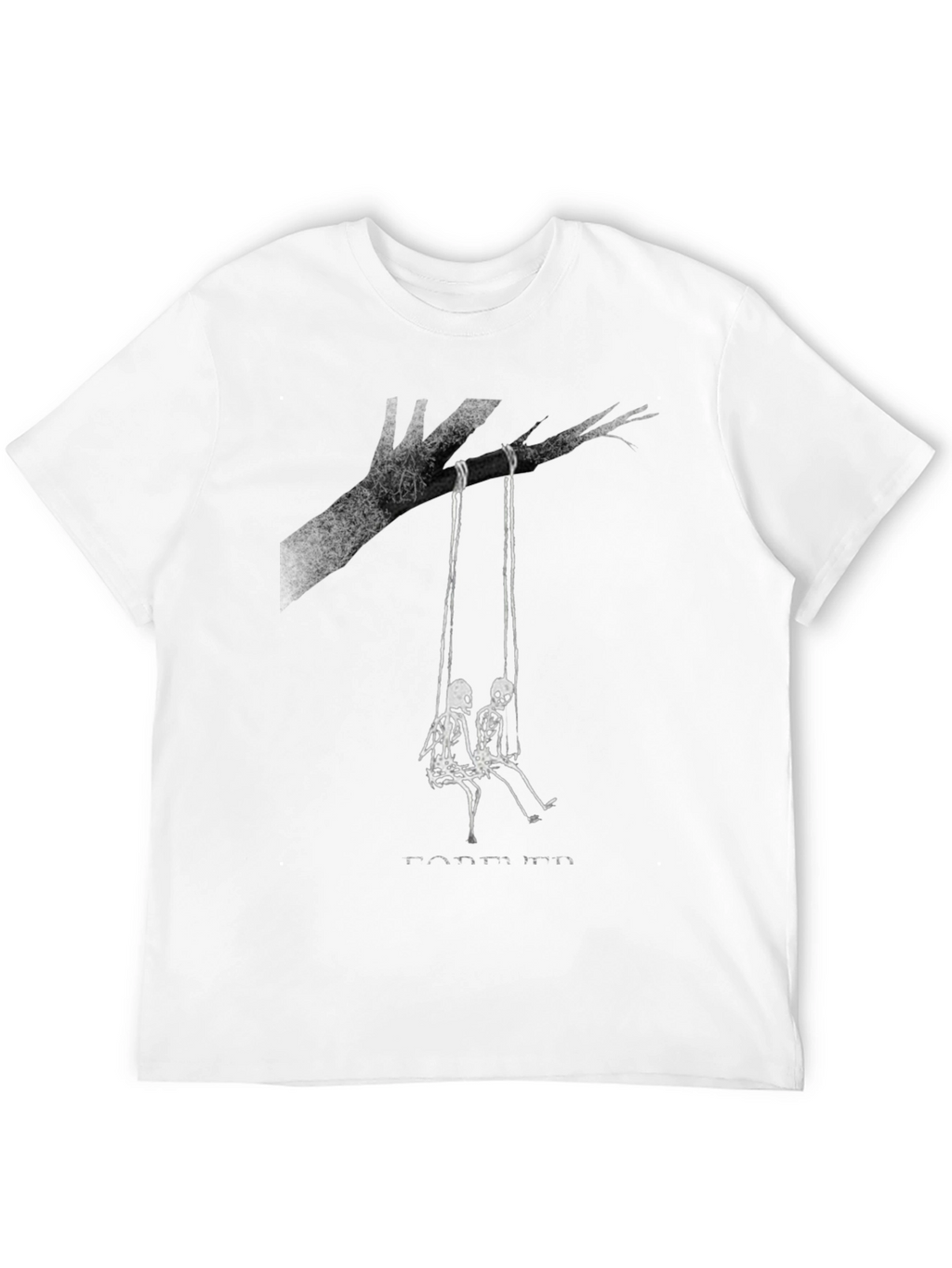 Forever Together Skeleton Swing Graphic T-Shirt