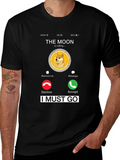 Dogecoin To The Moon T-Shirt - Crypto Call