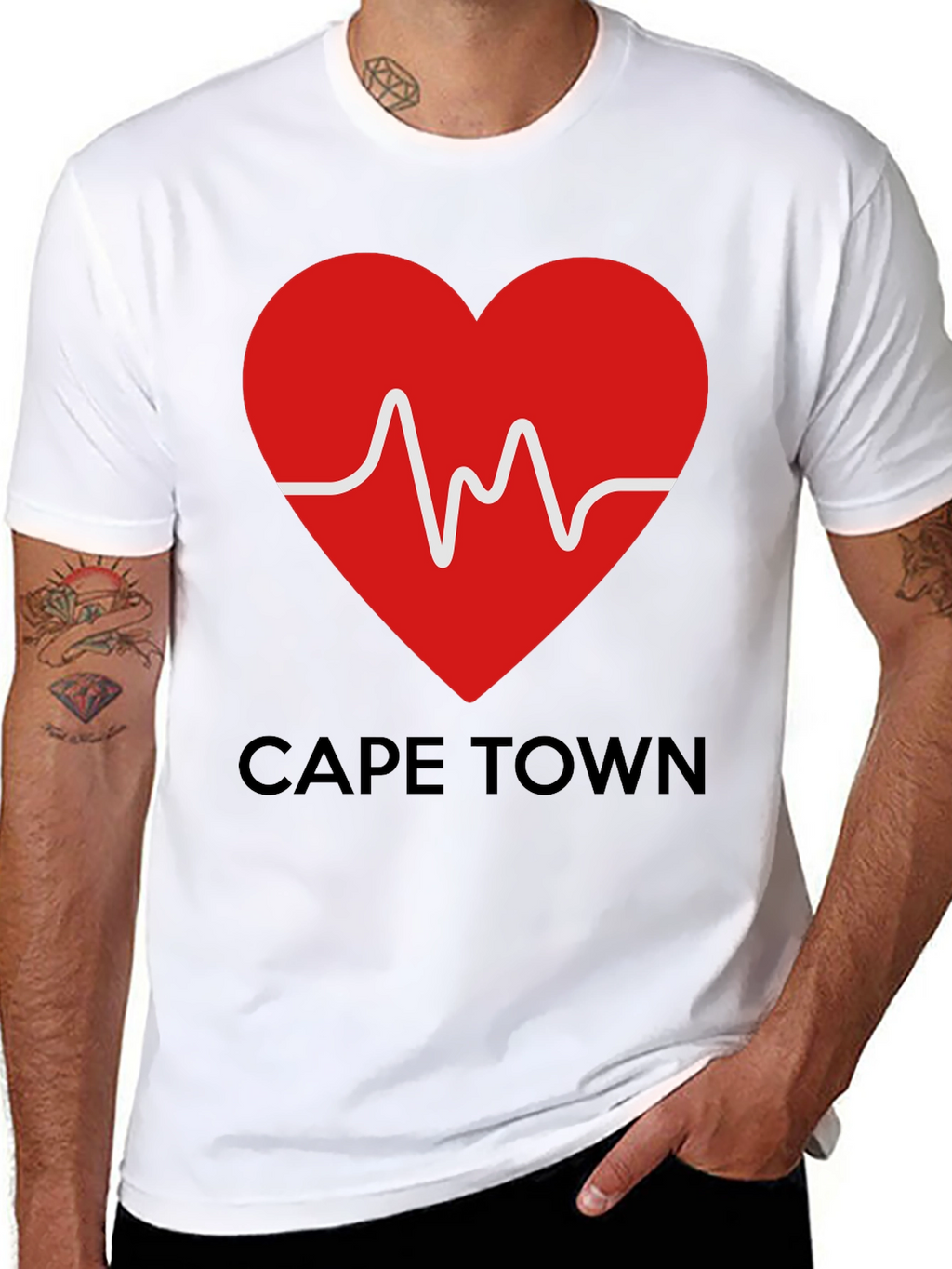 Cape Town Heartbeat T-Shirt
