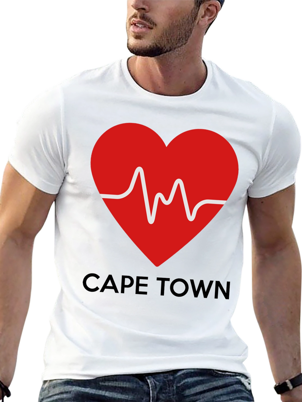 Cape Town Heartbeat T-Shirt