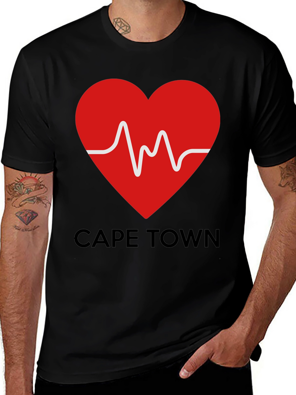 Cape Town Heartbeat T-Shirt