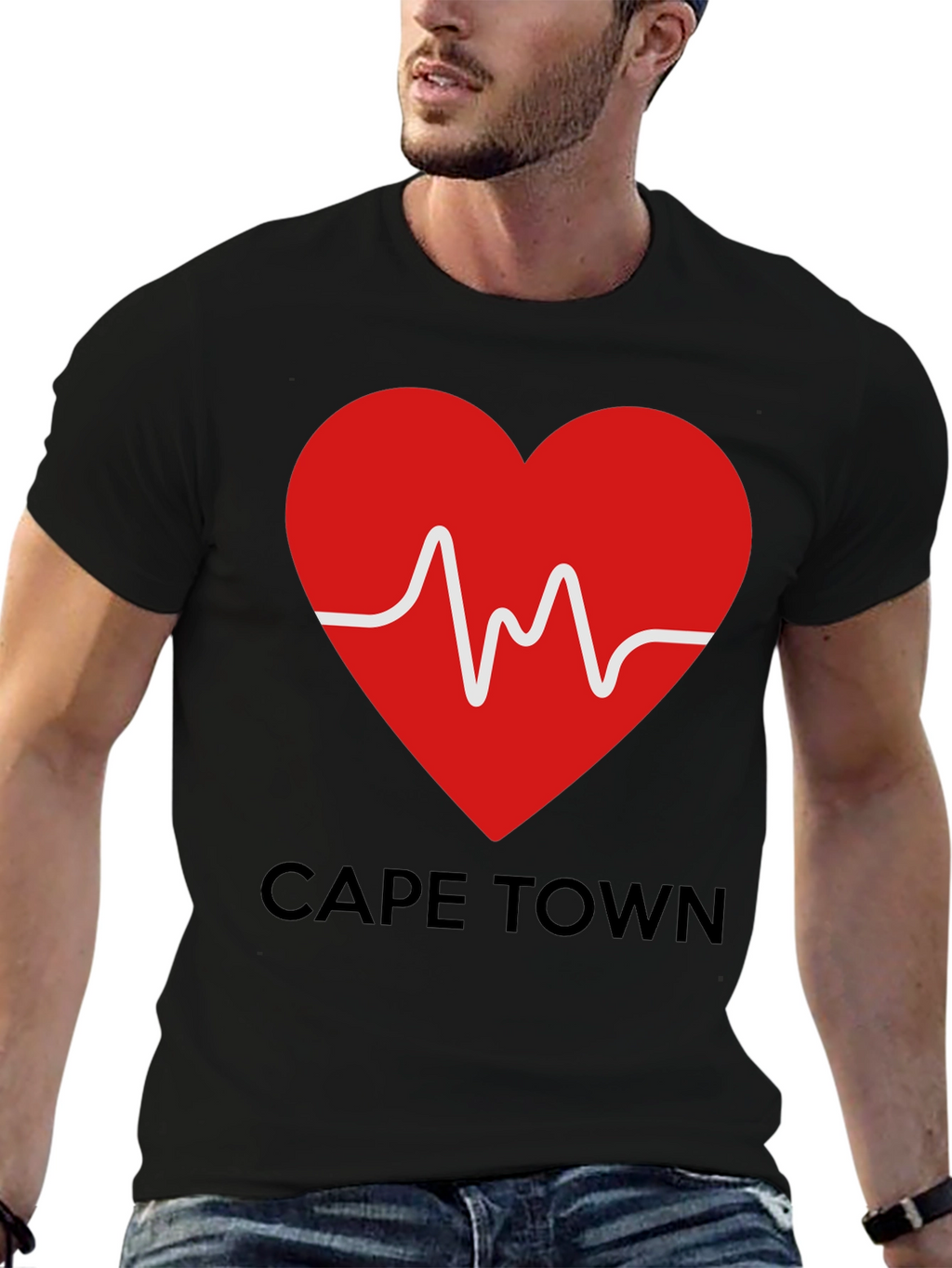 Cape Town Heartbeat T-Shirt