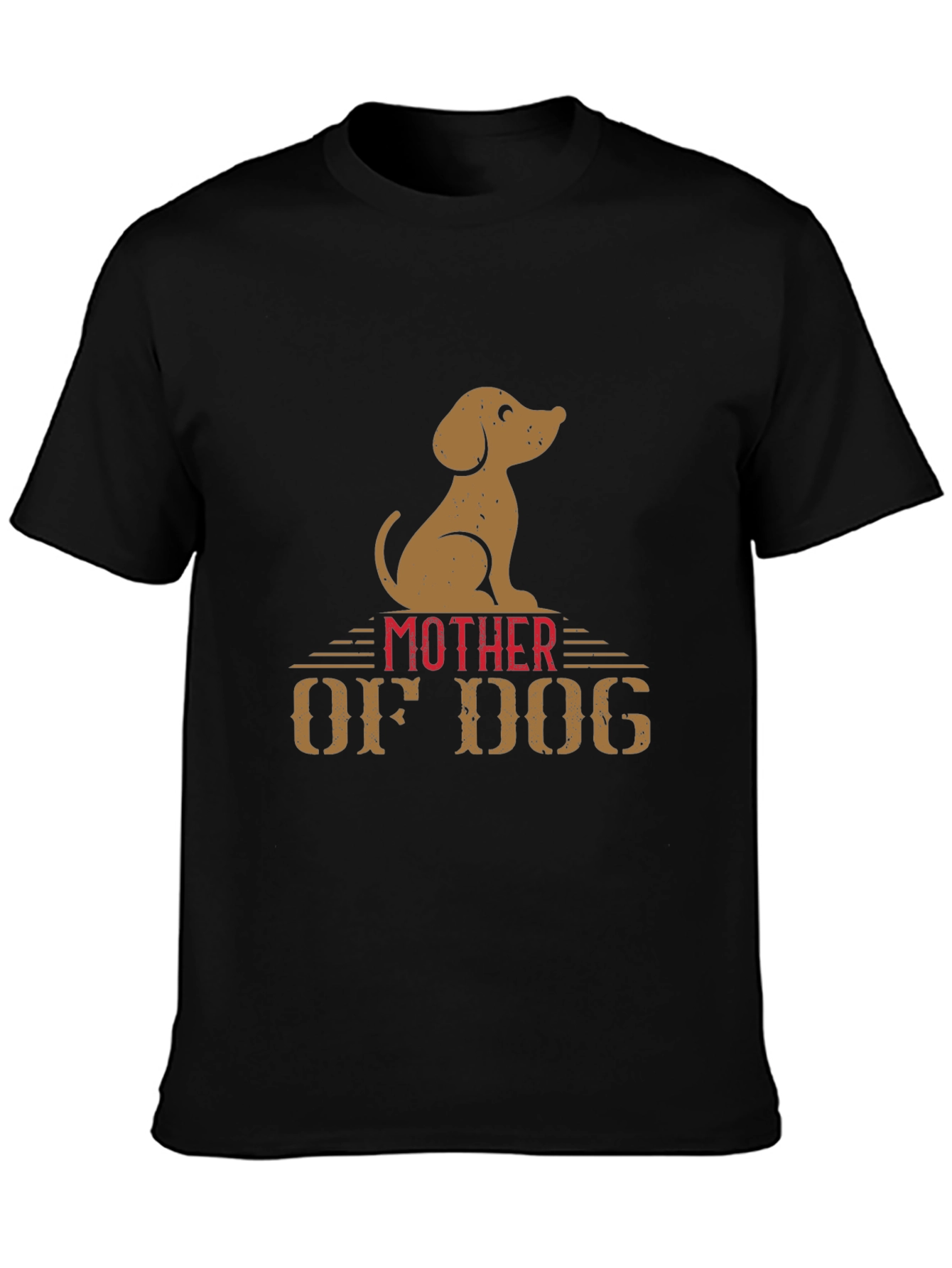 Mother of Dog Graphic T-Shirt Dog Lover Tee