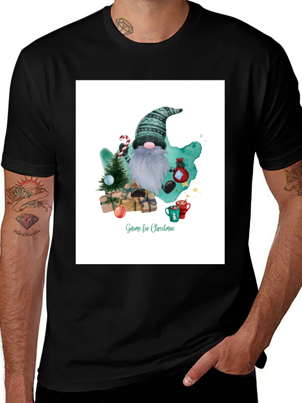 Gnome for Christmas T-Shirt Holiday Gift