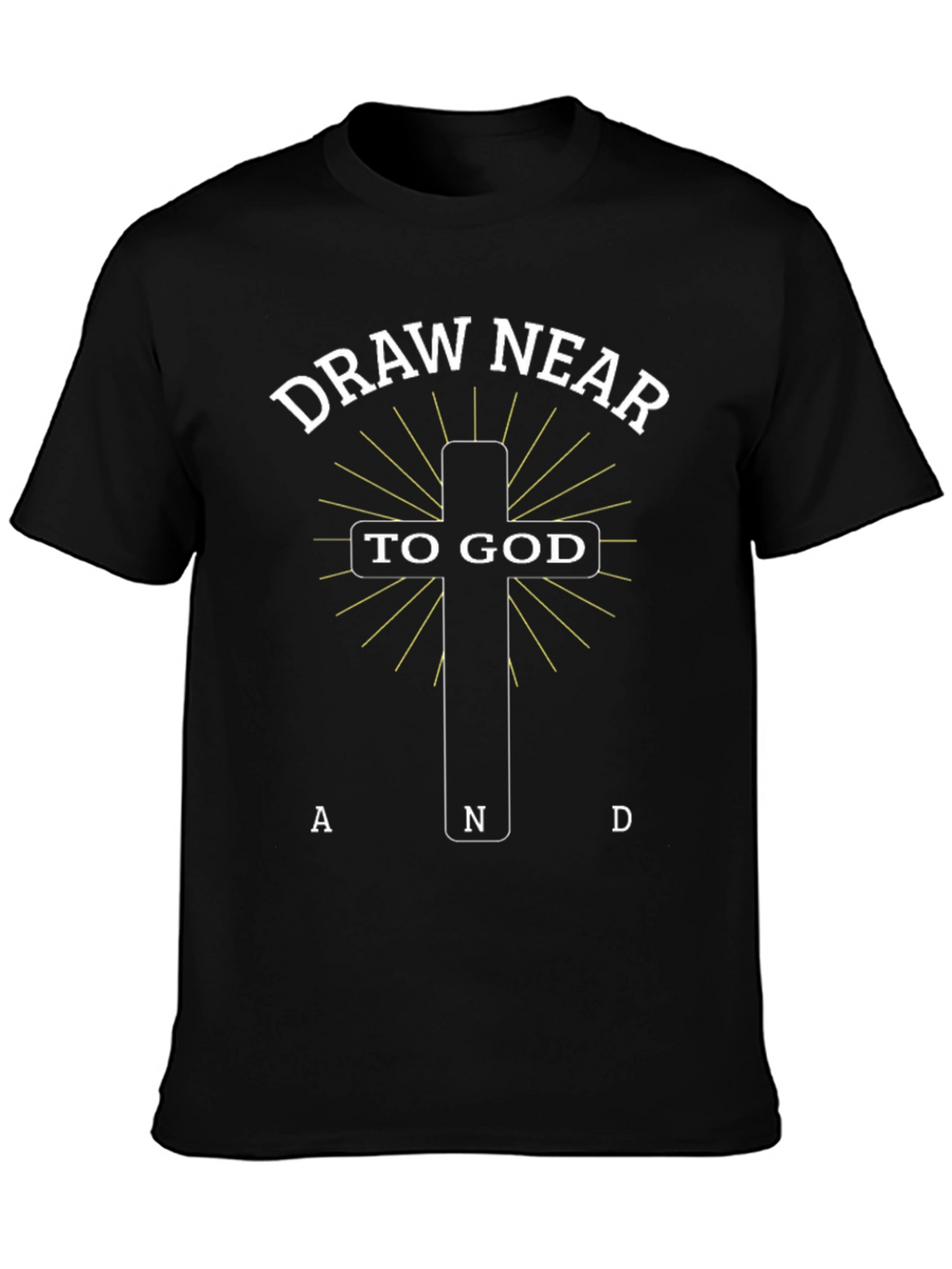 Draw Near to God Black T-Shirt