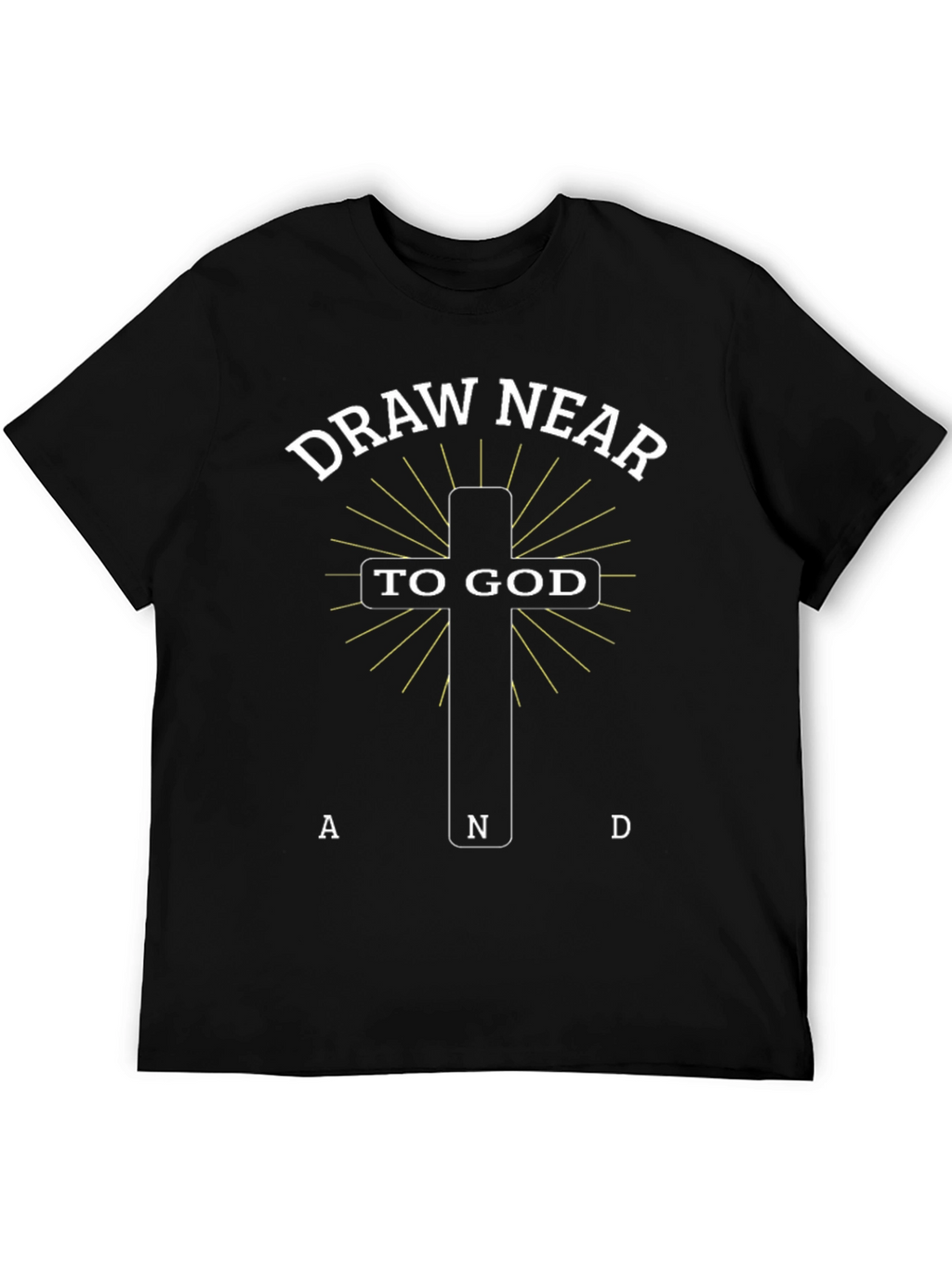 Draw Near to God Black T-Shirt