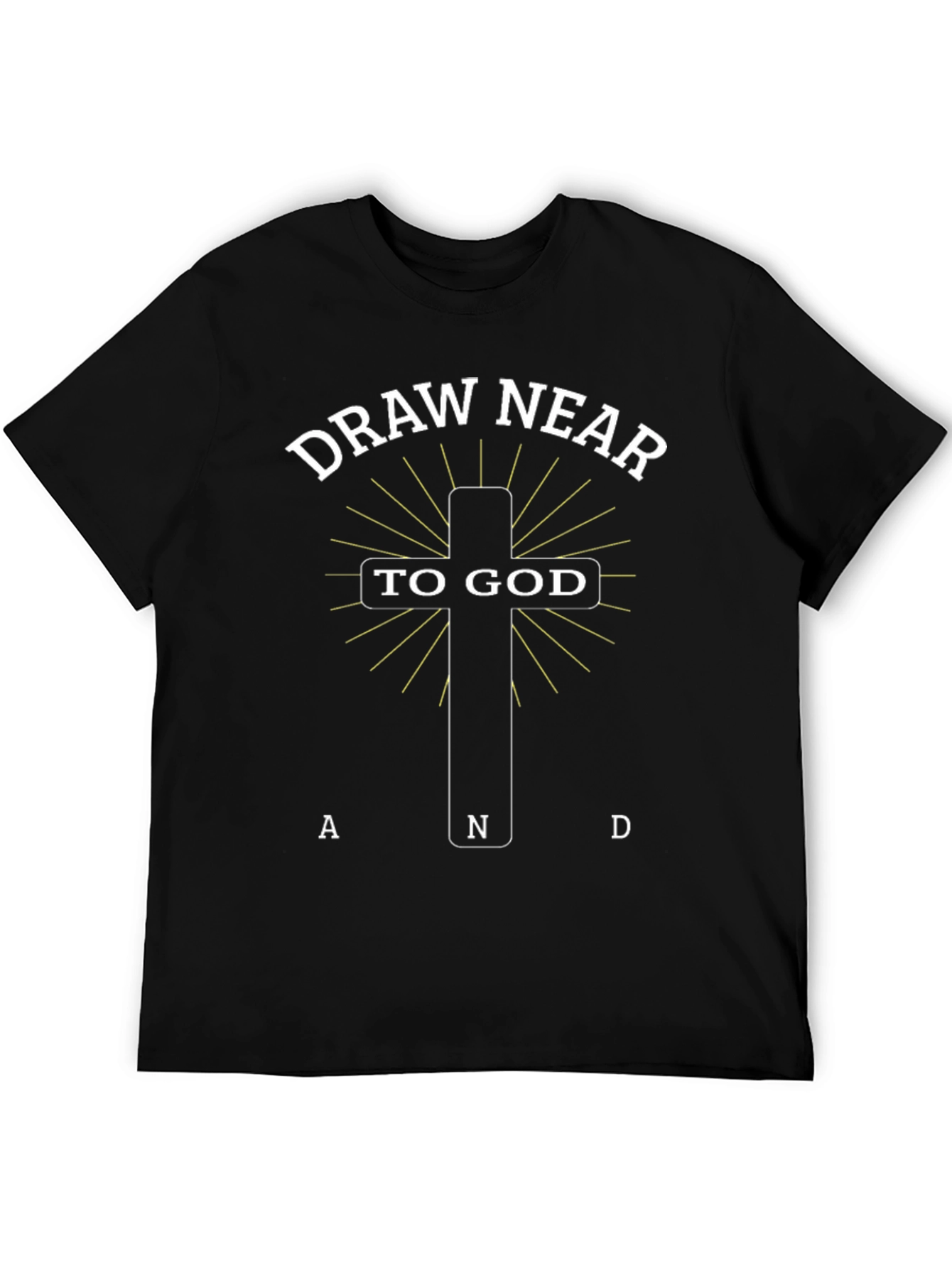 Draw Near to God Black T-Shirt