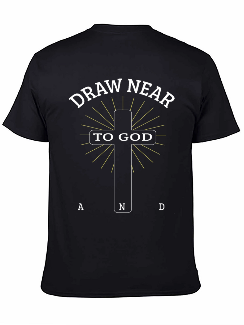 Draw Near to God Black T-Shirt