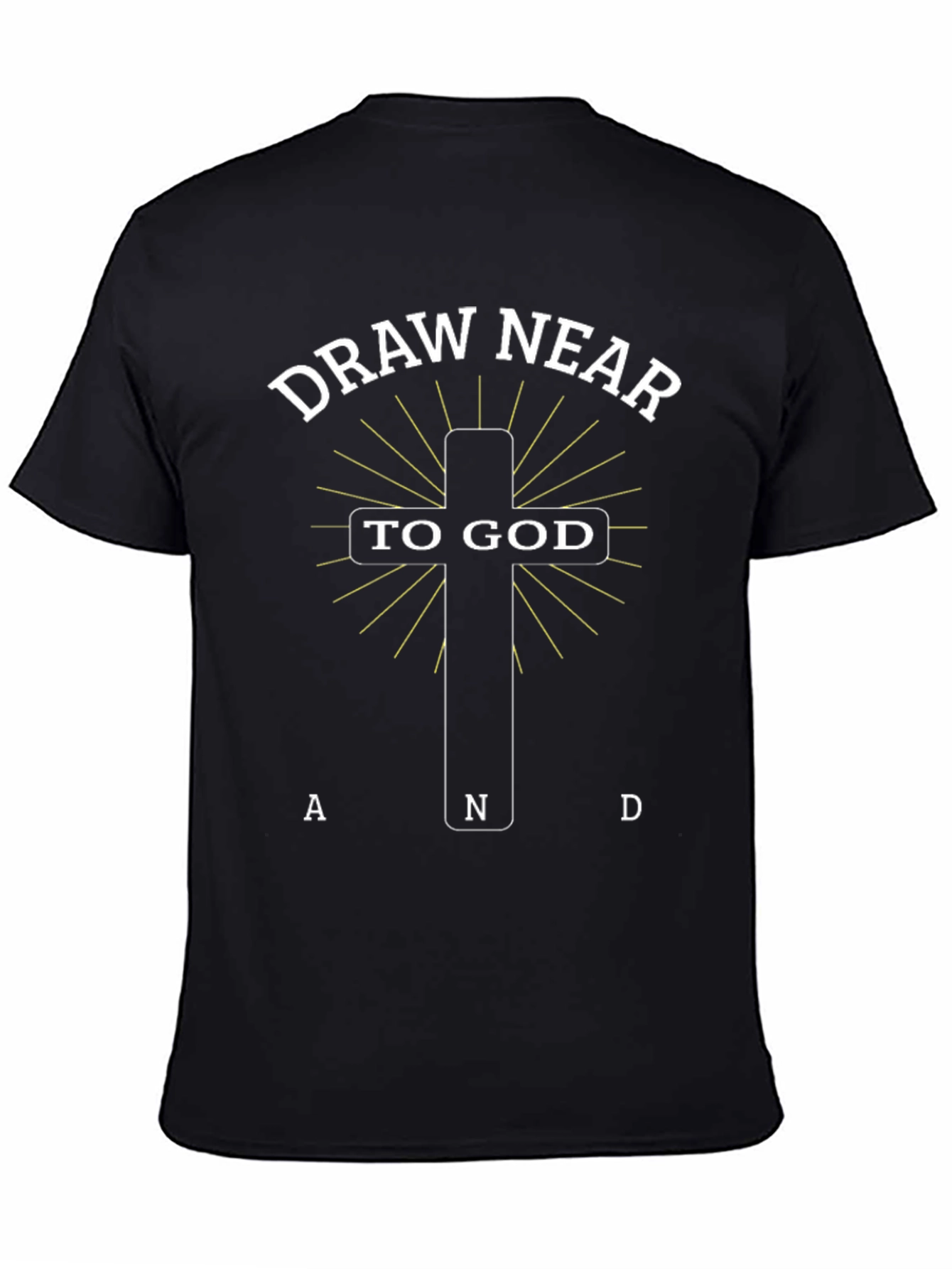 Draw Near to God Black T-Shirt