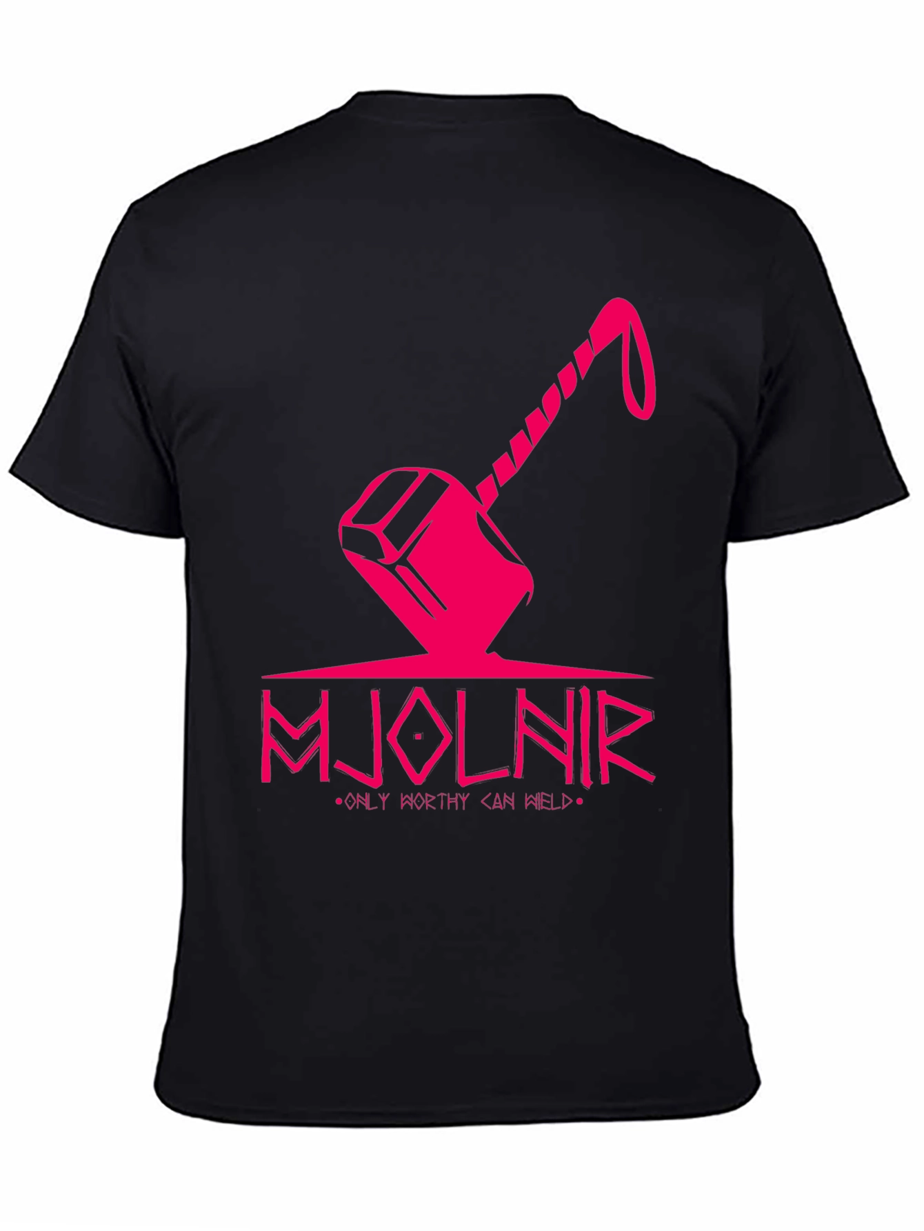 Mjolnir Graphic Tee - Only Worthy Can Wield!